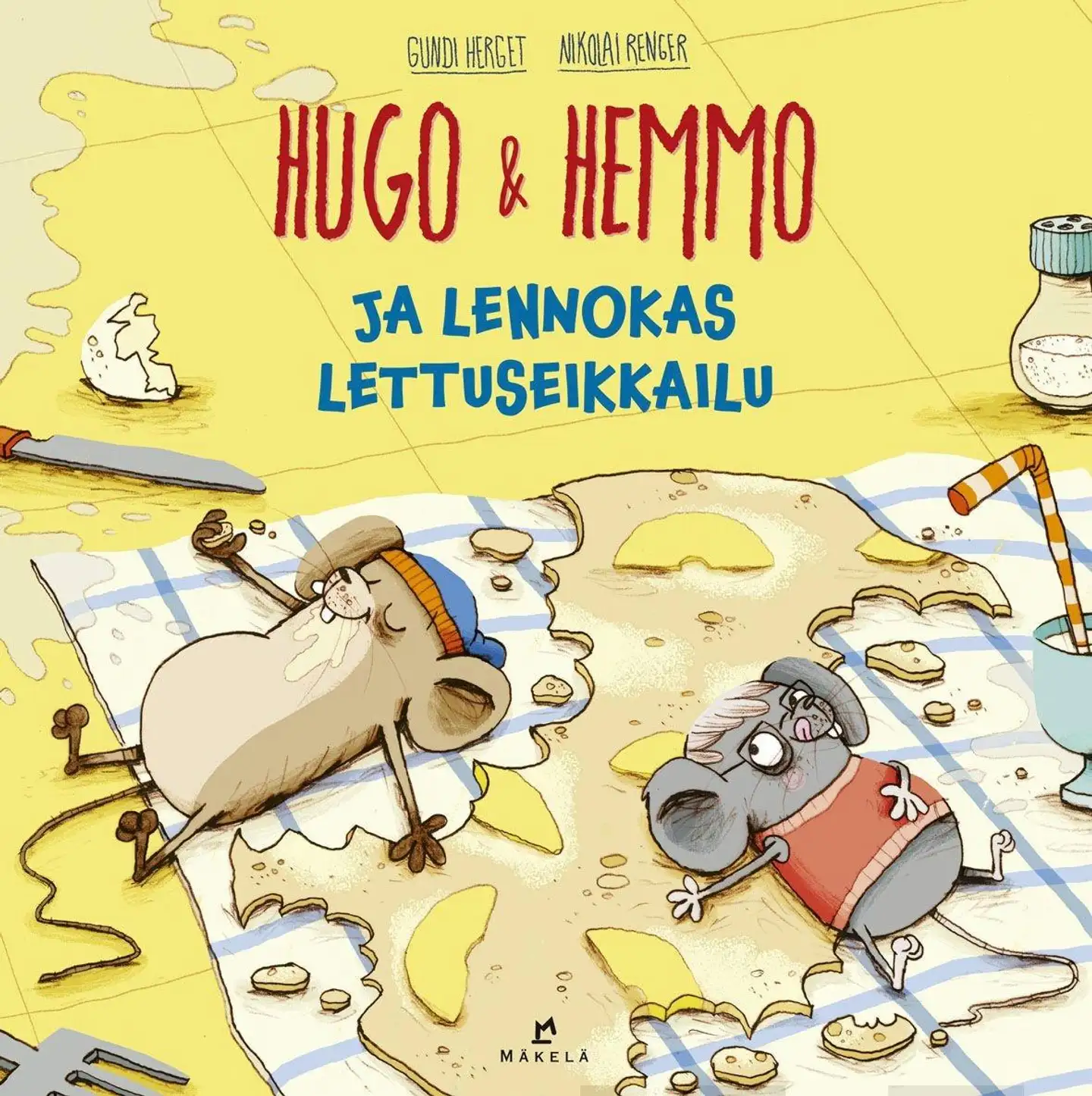 Herget , Hugo & Hemmo ja lennokas lettuseikkailu