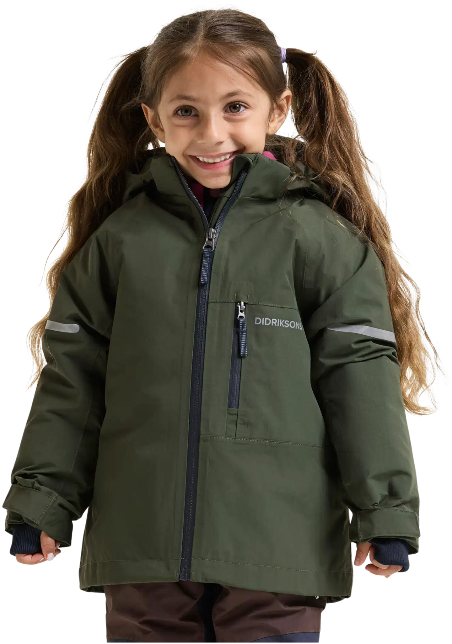 Didriksons  lasten toppatakki Falken - Deep Green - 3