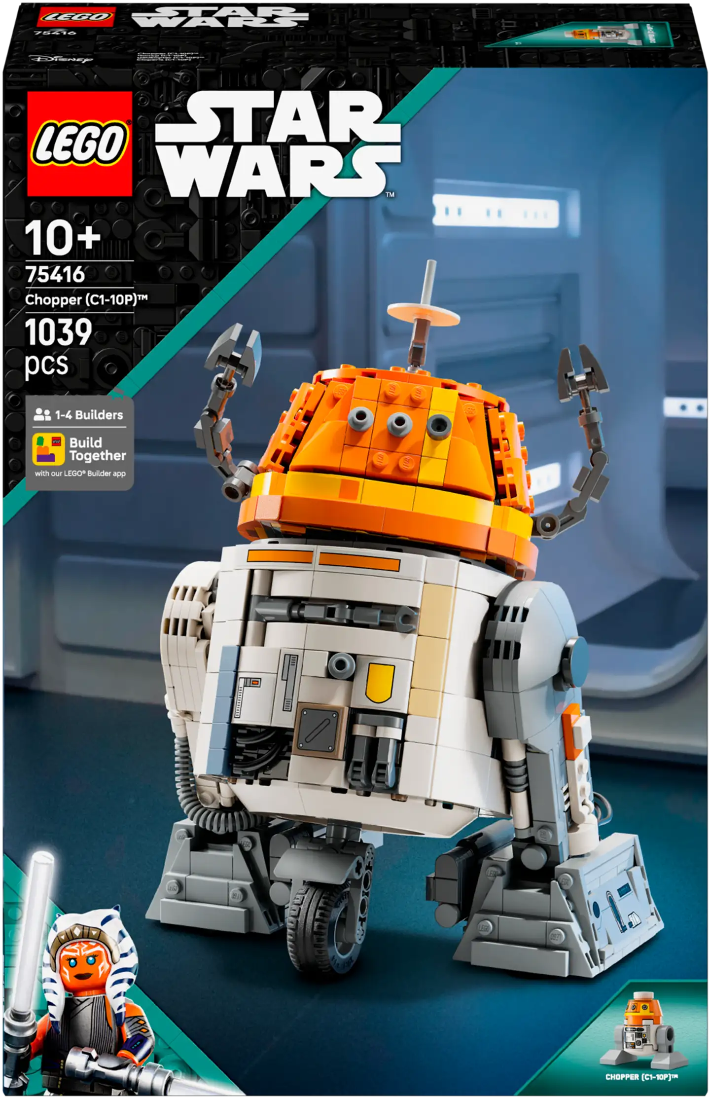 LEGO® Star Wars 75416 Ahsoka™ Astromekaanikkodroidi Chopper (C1-10P)™ - 2