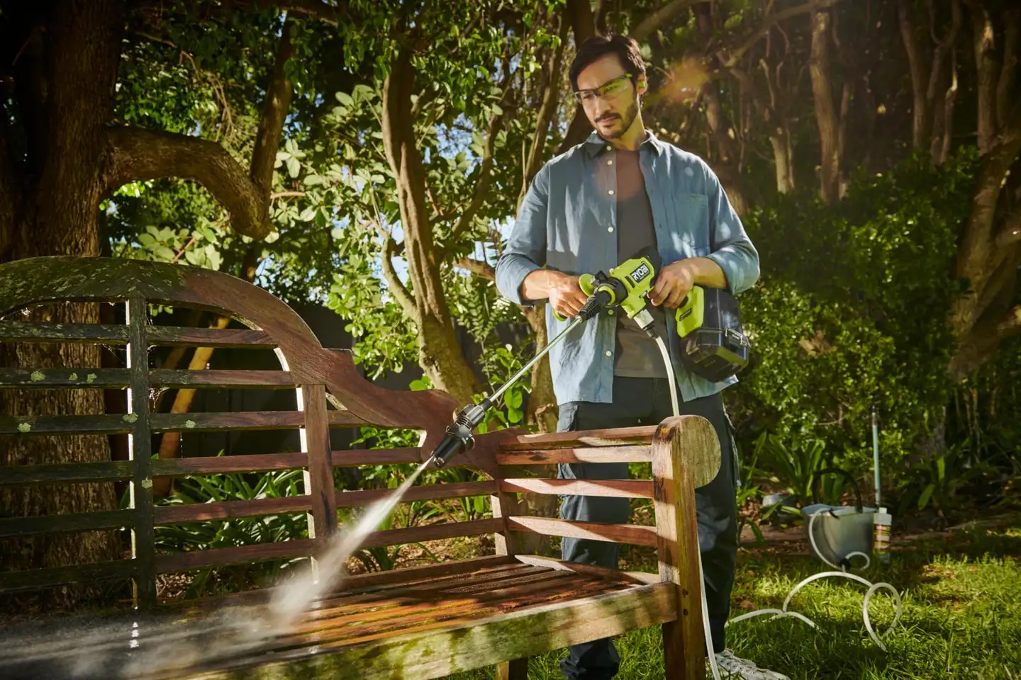 Ryobi 18V akkupainepesuri RY36PWX41A-0 - 8