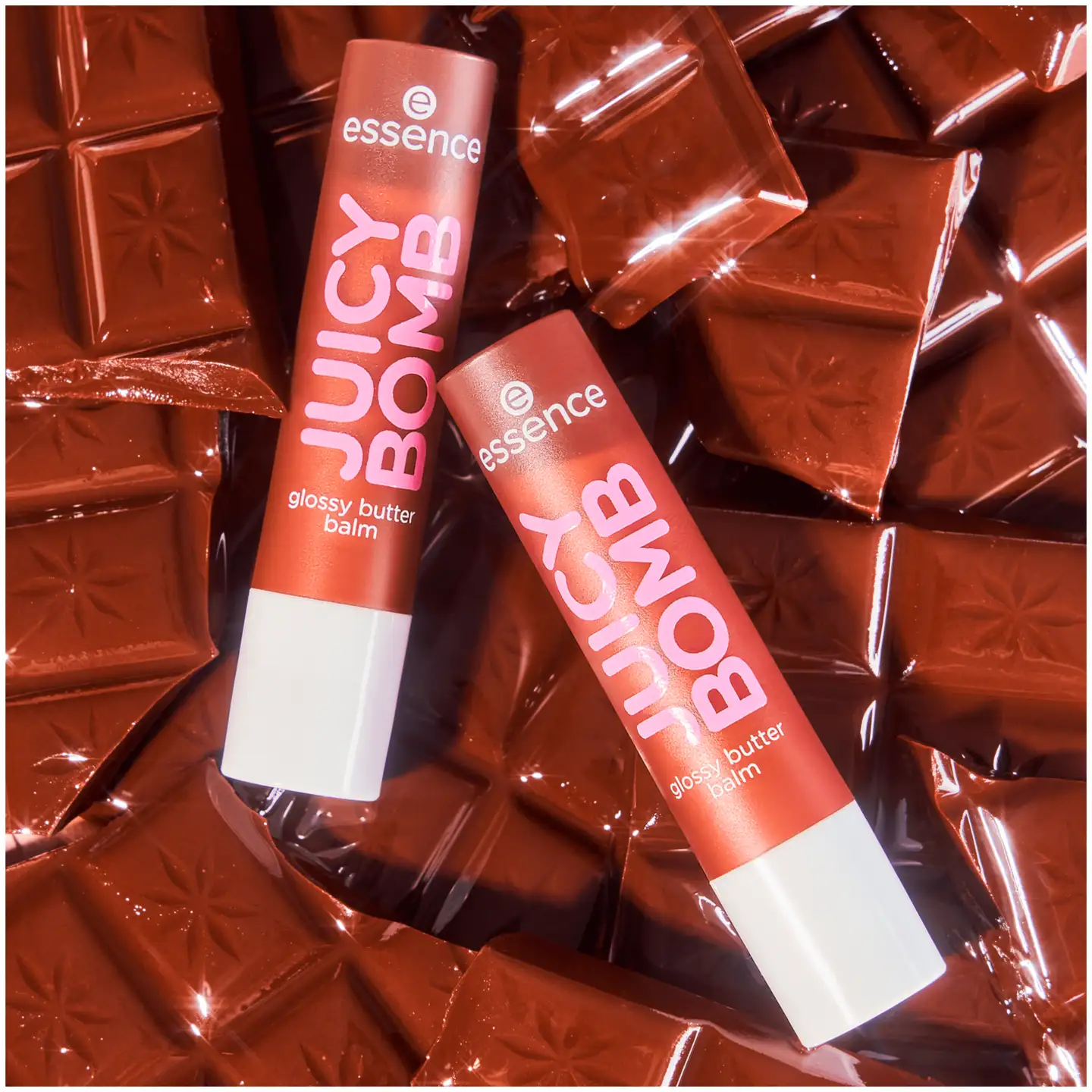 essence JUICY BOMB glossy butter balm 05 Choco-lot To Handle 2.5 g - 10