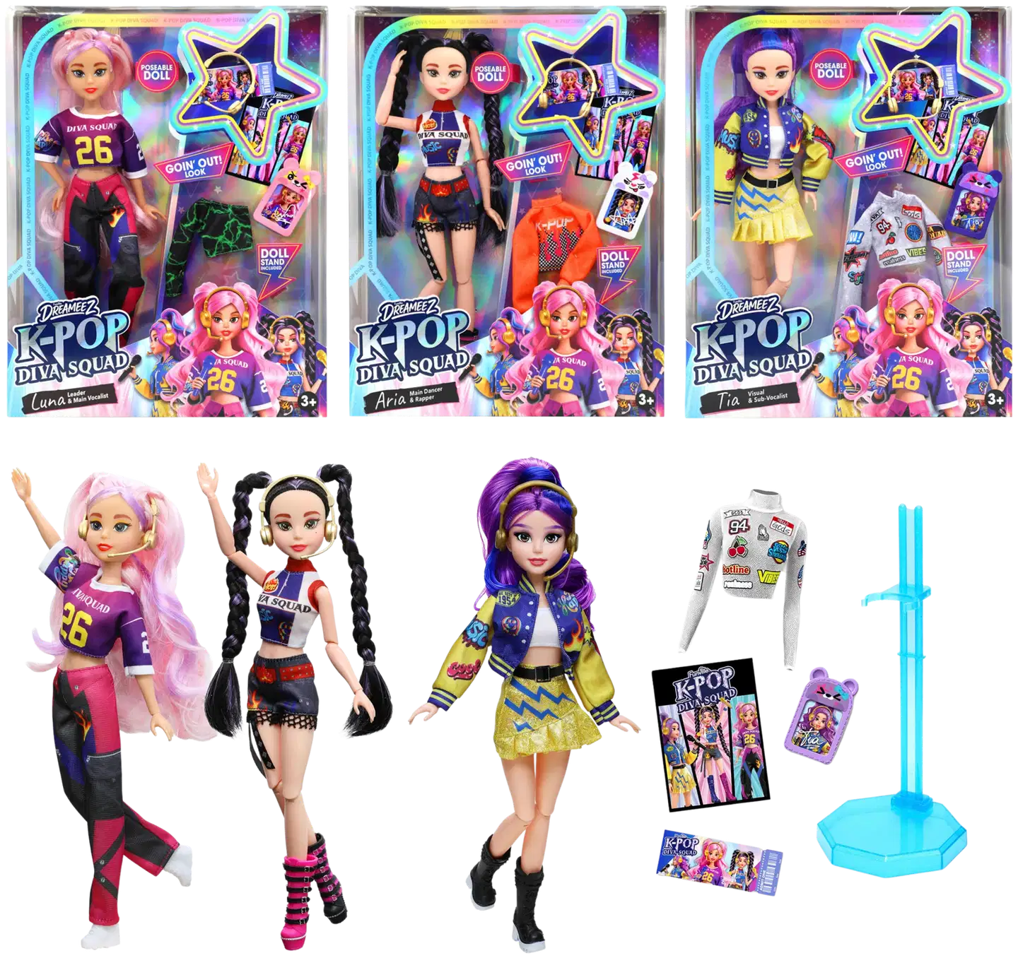 K-Pop Diva Squad Doll - 1