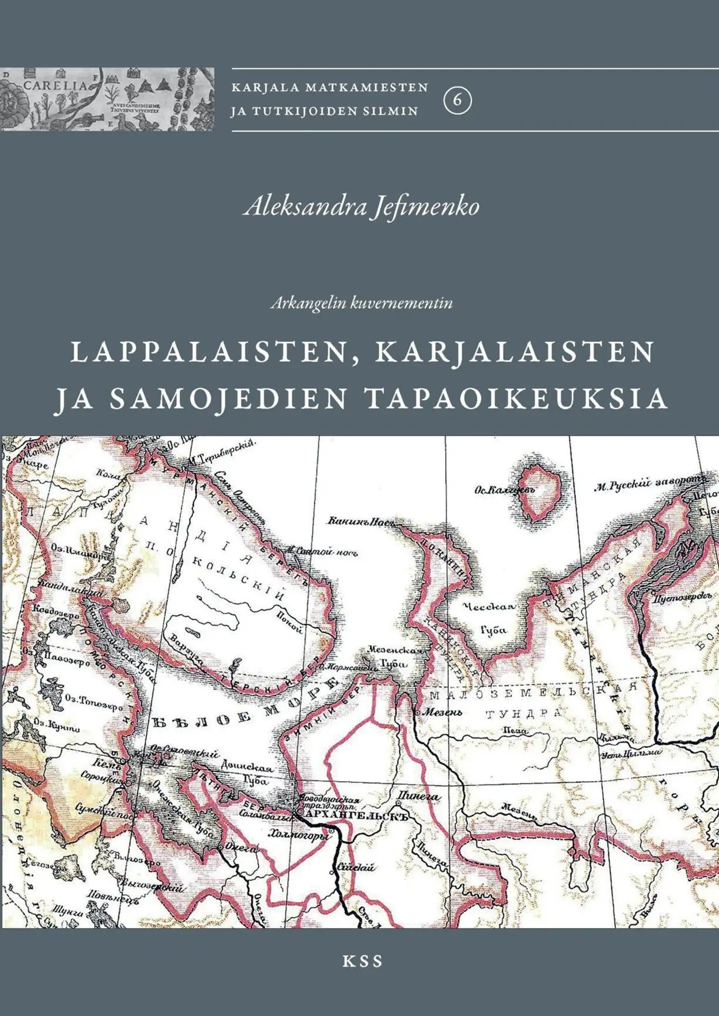 Jefimenko, Arkangelin kuvernementin lappalaisten, karjalaisten ja samojedien tapaoikeuksia