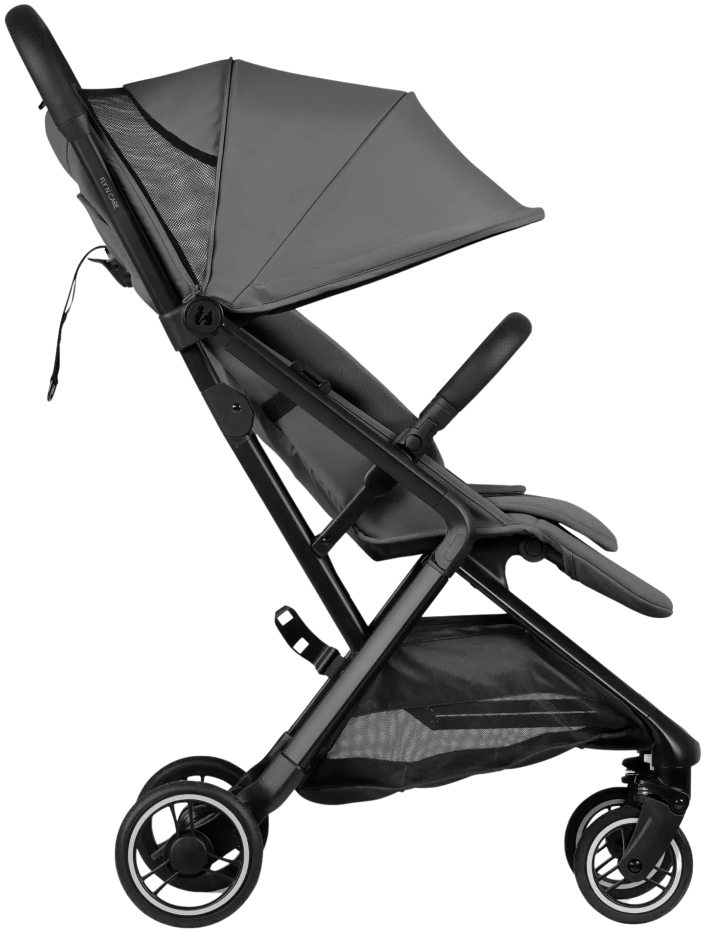 Hauck matkarattaat Fly N Care harmaa - 4