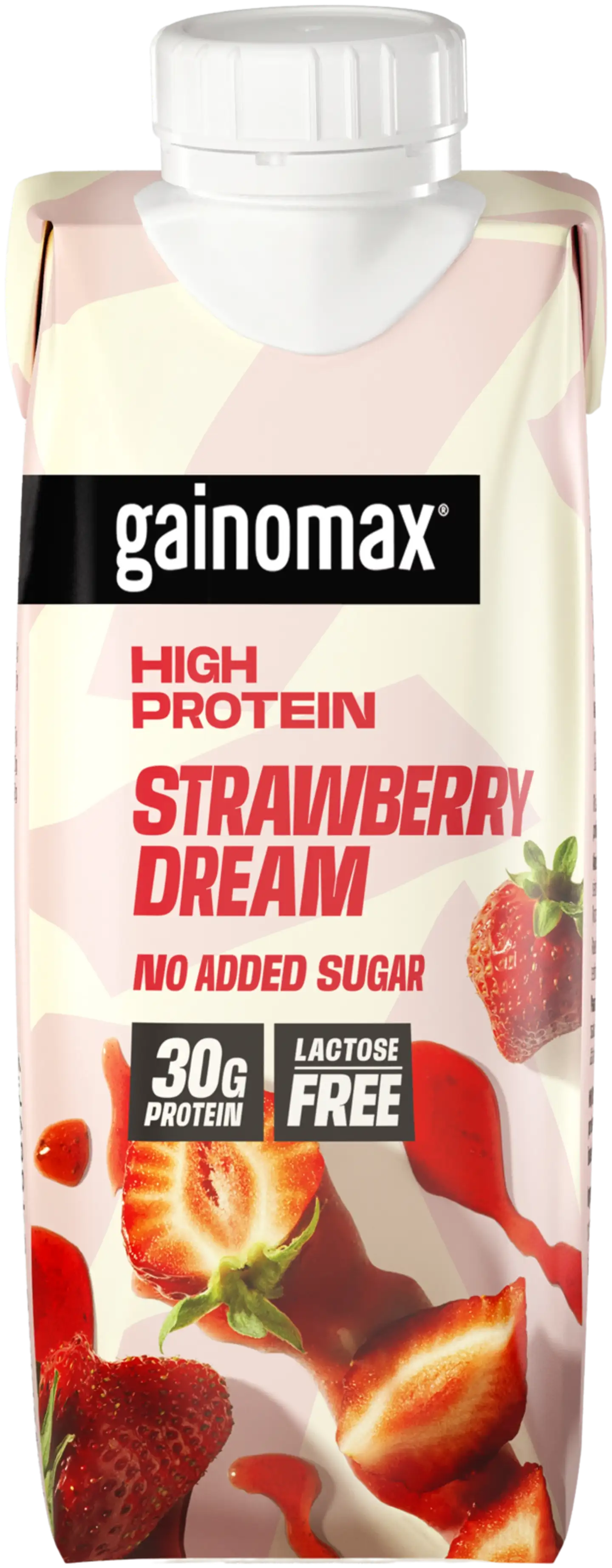 Gainomax High Protein Strawberry dream Palautusjuoma 250ml
