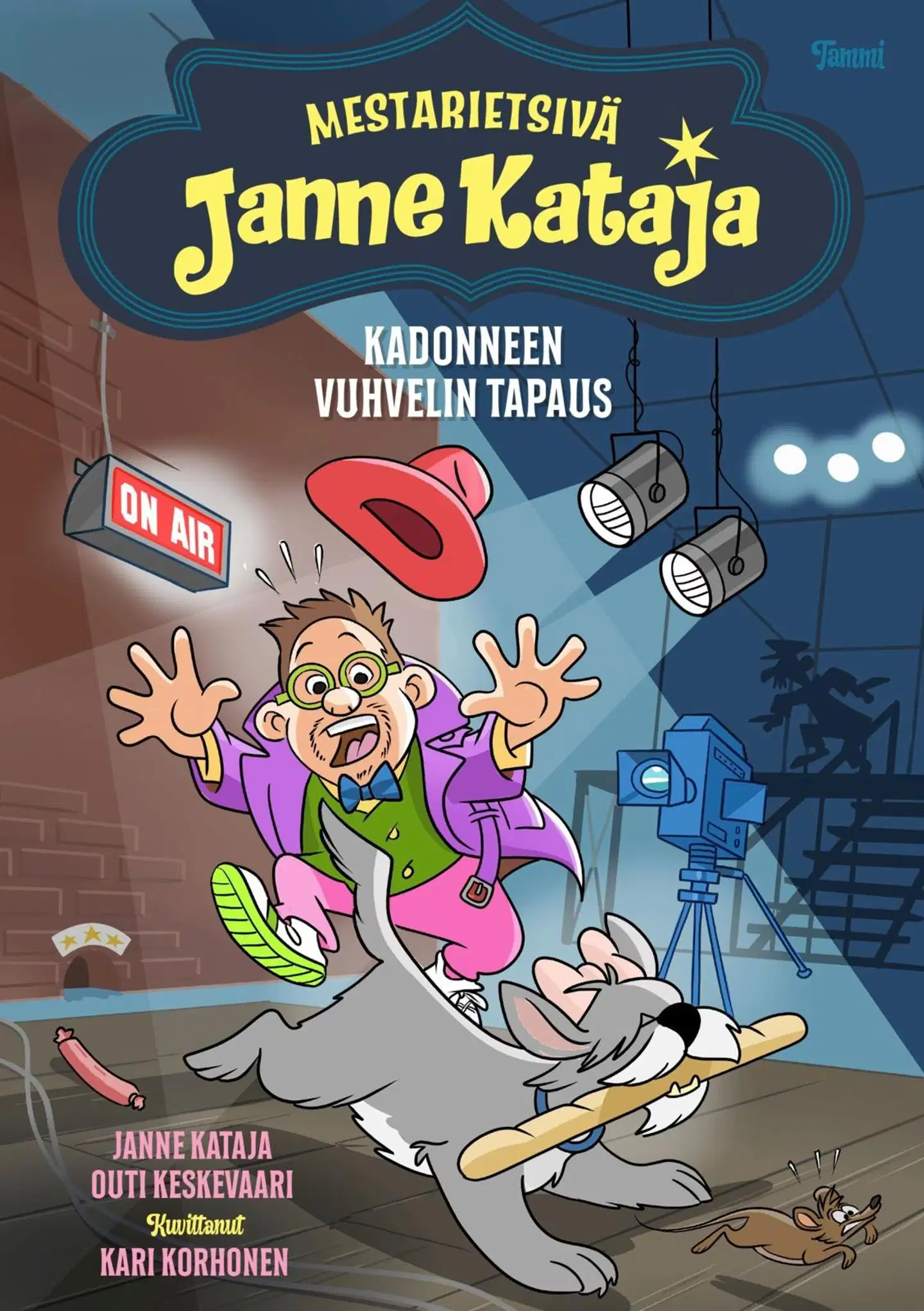 Kataja, Mestarietsivä Janne Kataja. Kadonneen Vuhvelin tapaus