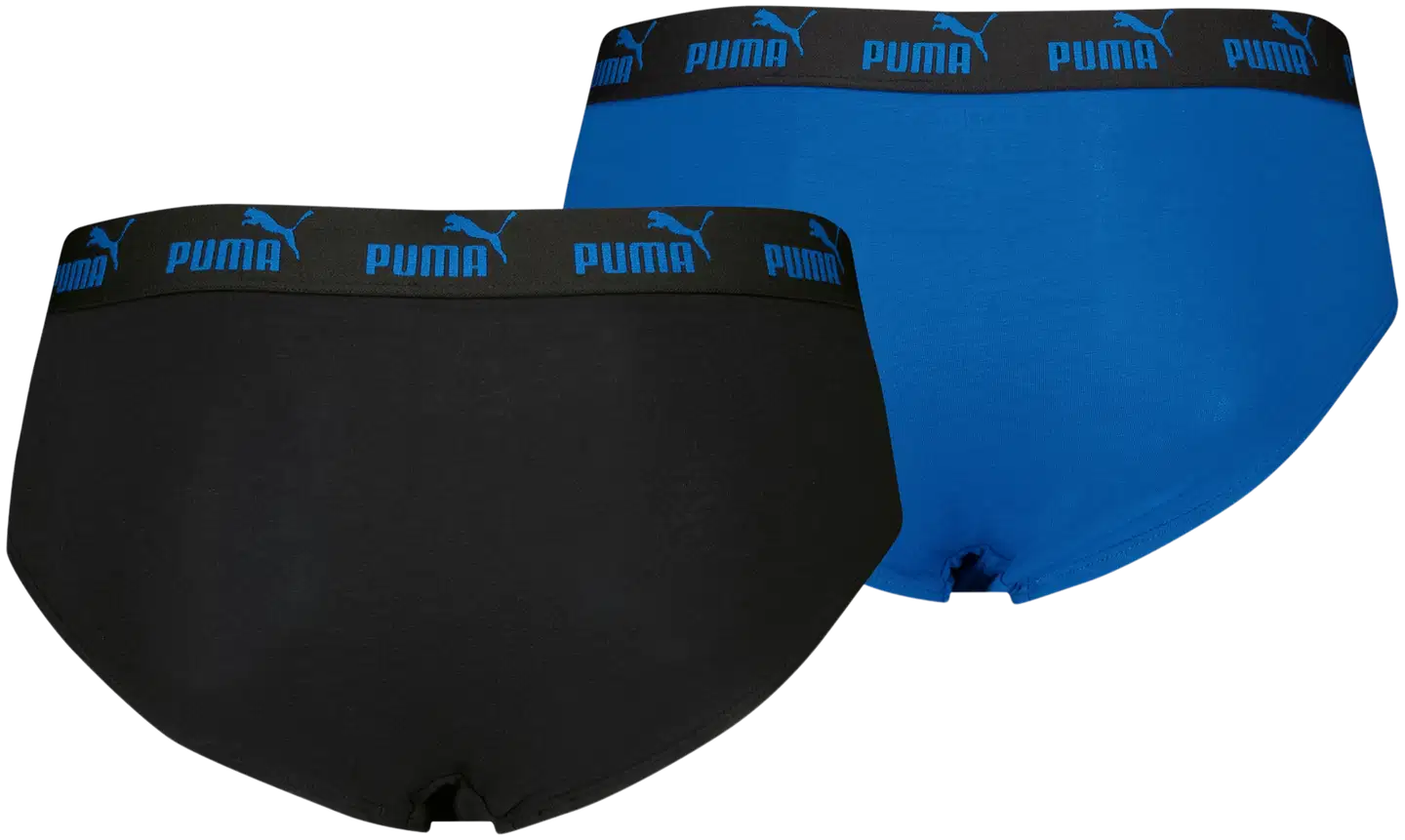 Puma miesten alushousut Elements 2p - Black / Blue - 5