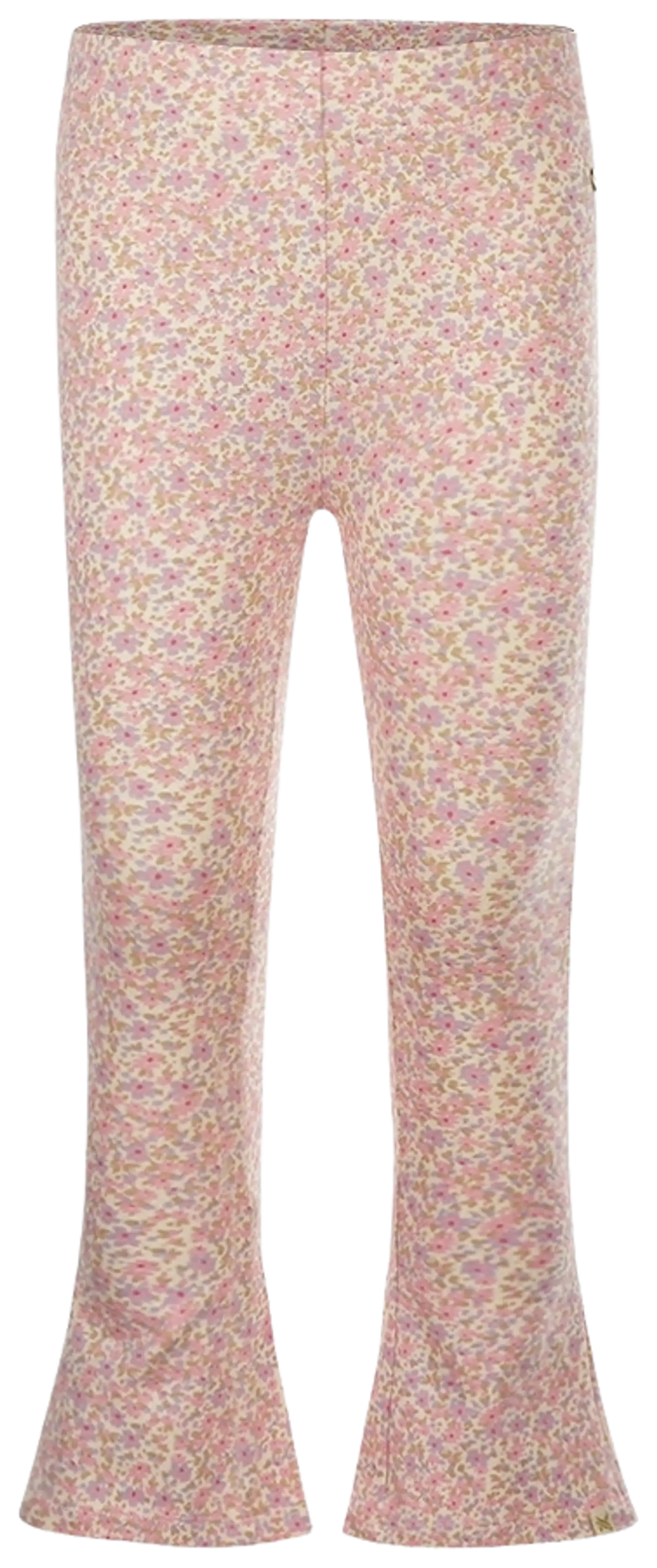 Kokonoko lasten kukalliset trikooleggingsit, joissa levenevät lahkeet 54984 - Multi colour - 1