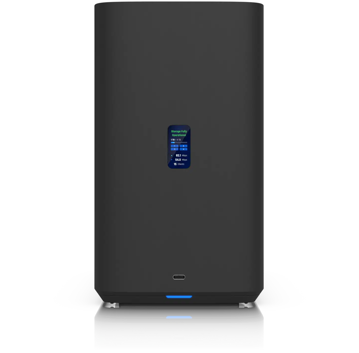 Ubiquiti 4-paikkainen verkkolevyasema 2.5 GbE -liitännällä UNAS-4-B musta - 1