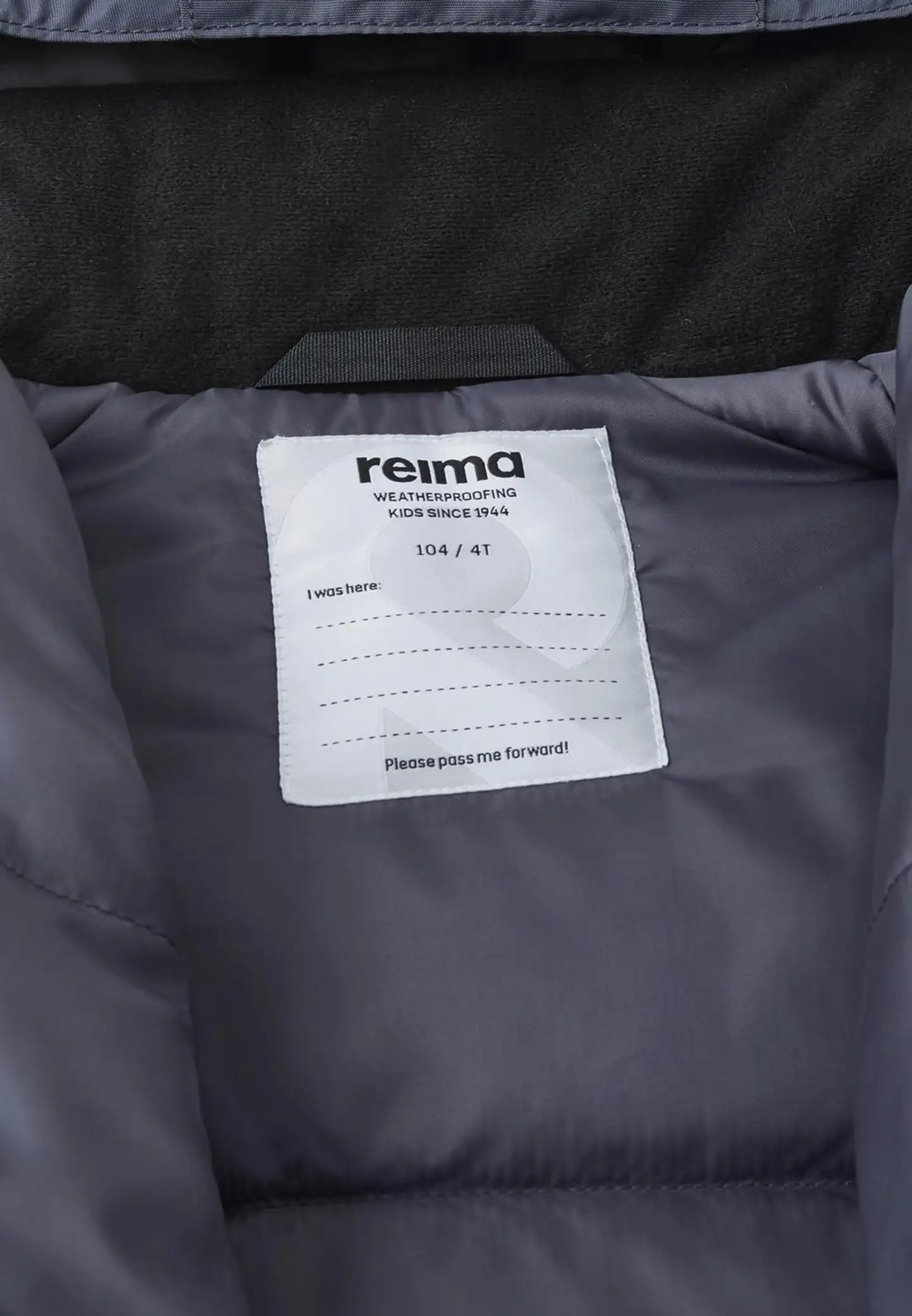 Reima lasten talvihaalari Kaunisto - Soft Black - 5