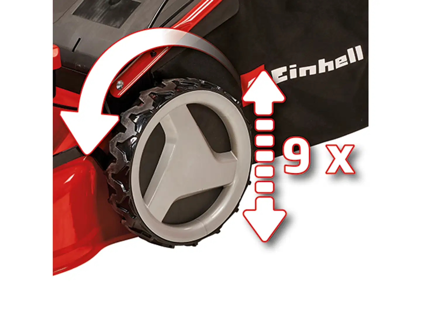 Einhell ruohonleikkuri polttomoottori GC-PM 46 SM HW-E Li - 4