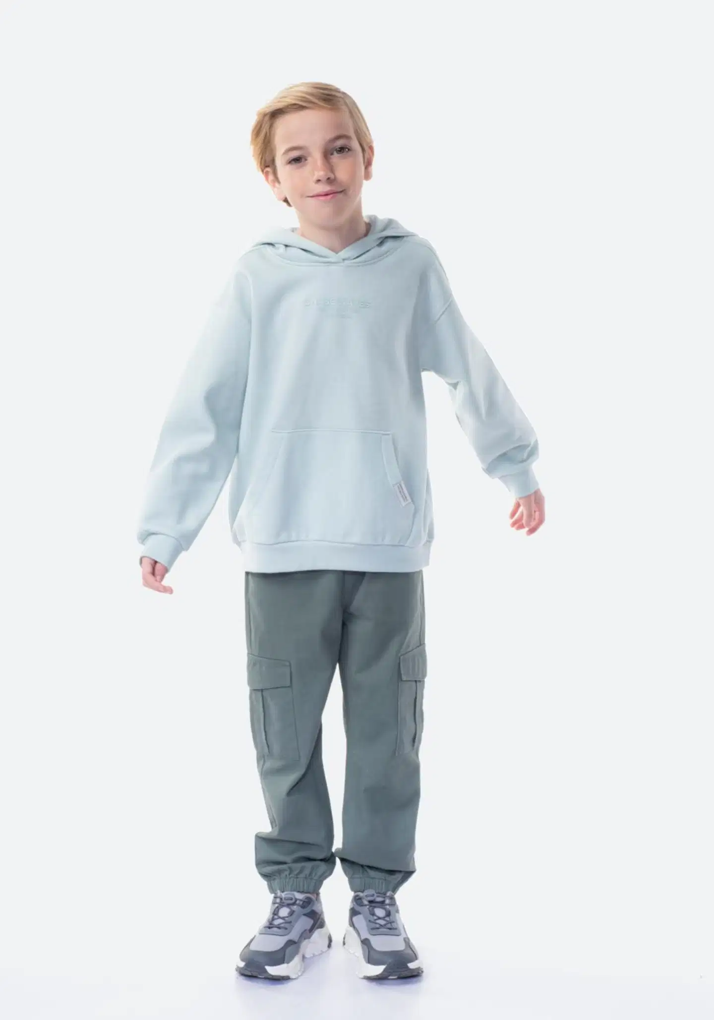 TEX lasten huppari I276733 - TURQUOISE LIGHT - 4