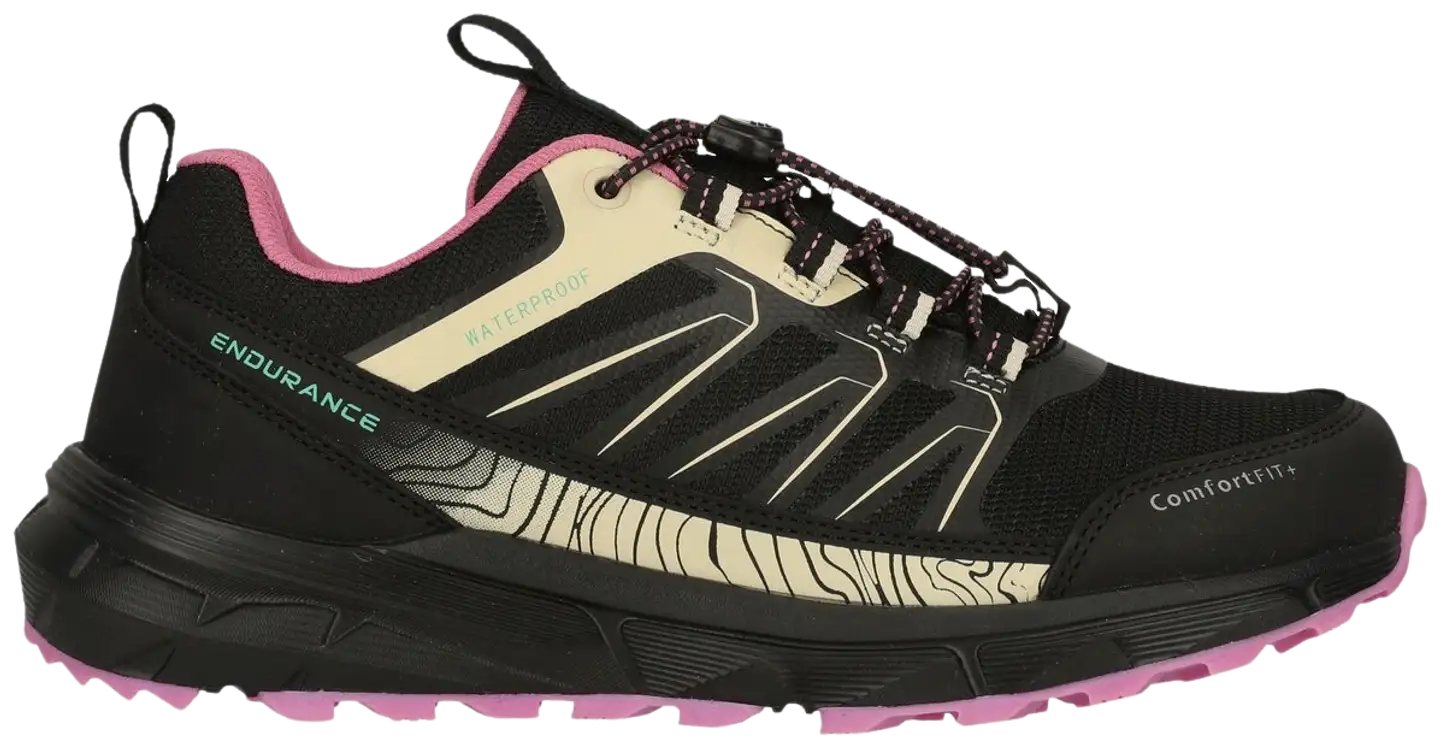 Endurance naisten maastojuoksukengät Ferill Waterproof - BLACK - 1