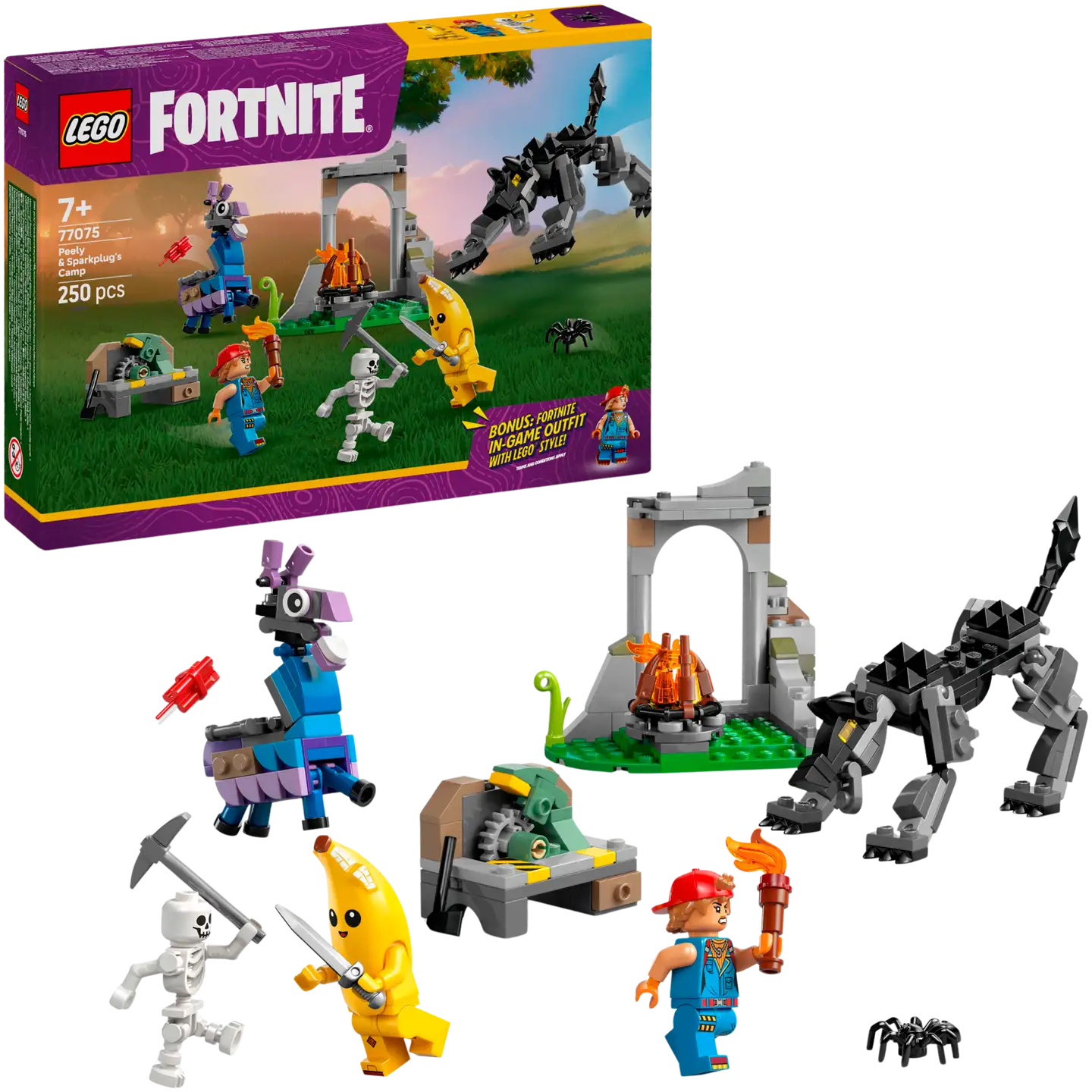 LEGO® Fortnite 77075 Peelyn ja Sparkplugin seikkailu - 1