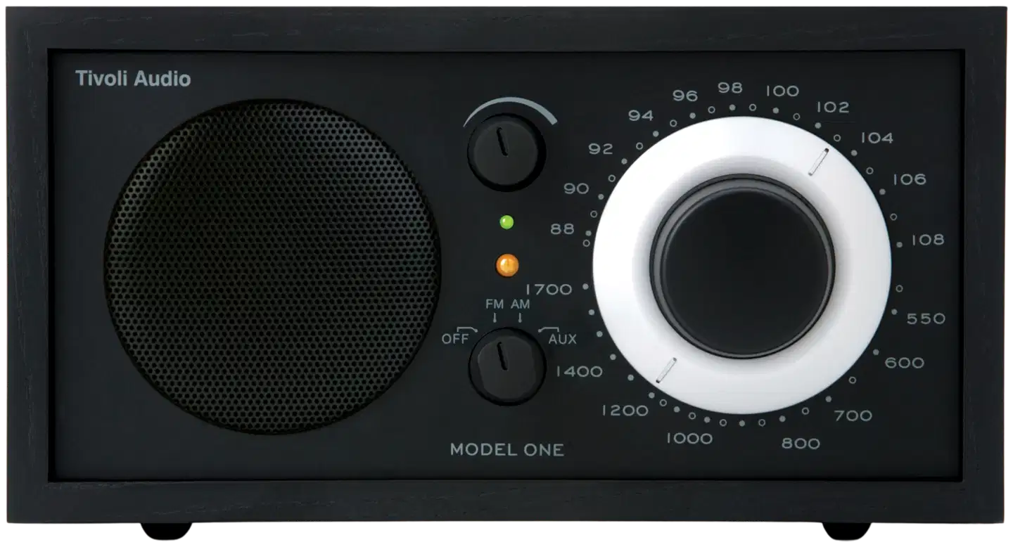 Tivoli Audio pöytäradio Model One musta/musta-hopea - 1