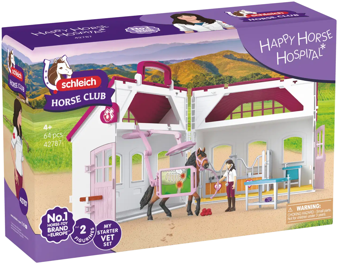 Schleich Iloisen hevosen sairaala - 1
