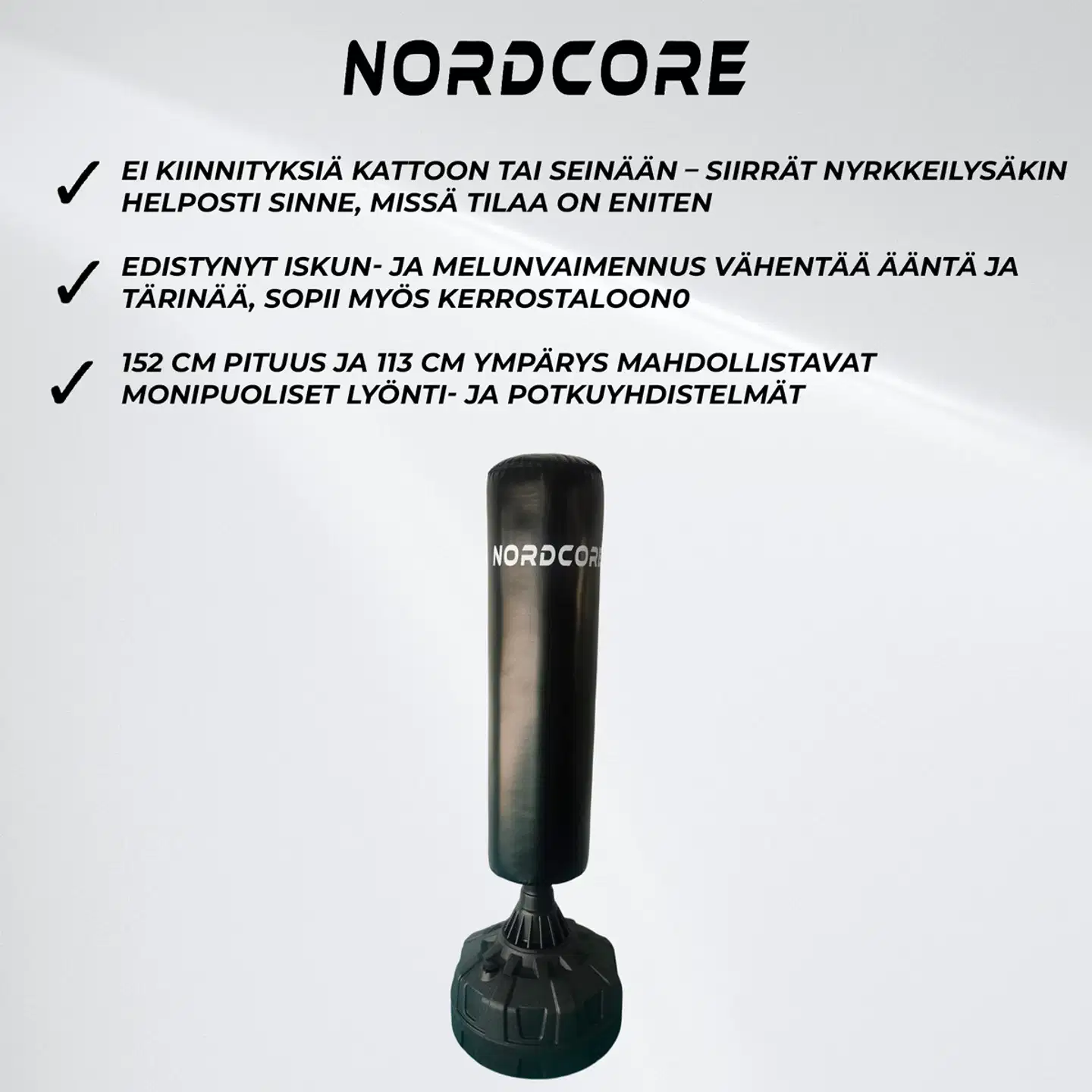 Nordcore Nyrkkeilysäkki Seisova XL - 2