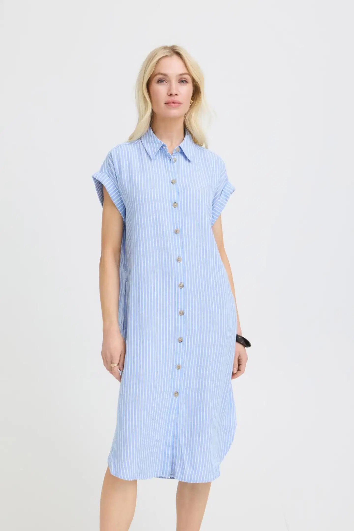 B.young naisten paita Byfalakka ss - DELLA ROBBIA BLUE STRIPE - 3