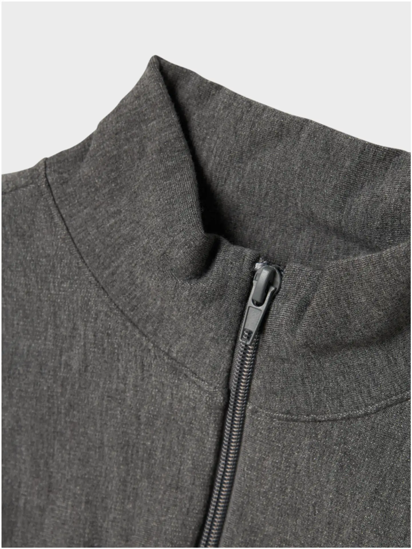 LMTD lasten neuletakki - dark grey melange - 4