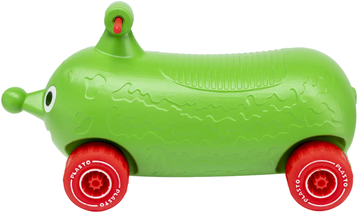 Plasto kuueläin kurkkumaasta vihreä 19 cm - 5