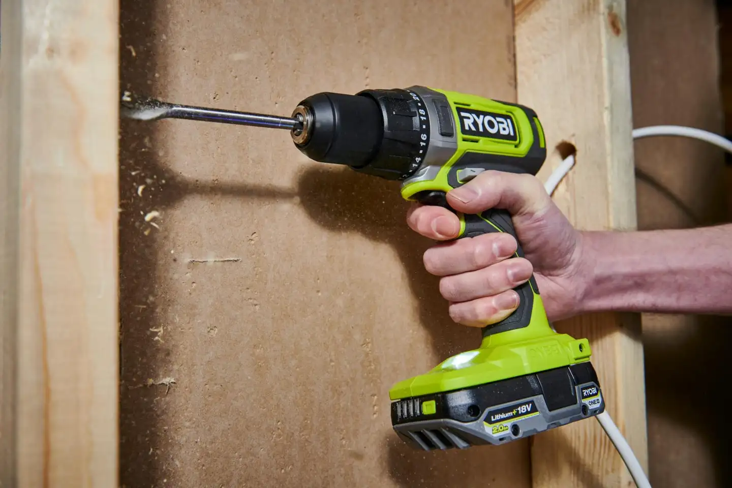 Ryobi 18V akkuporakone (2x 2,0 Ah) RDD18-2C20S - 6
