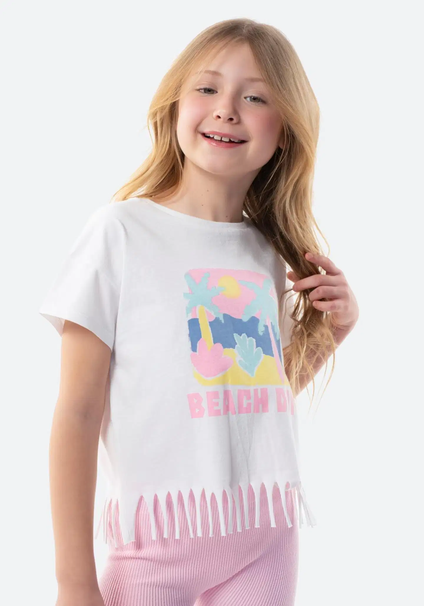 TEX lasten setti hapsut I276290 - POWNDER PINK - 4