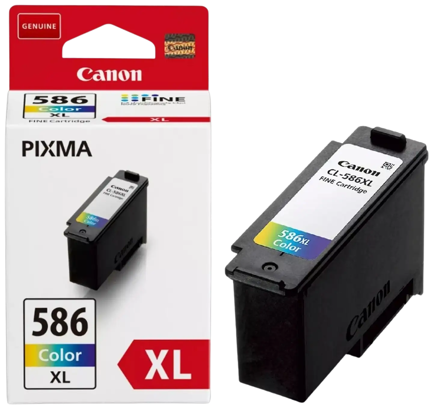 Canon mustepatruuna cl-586xl värit