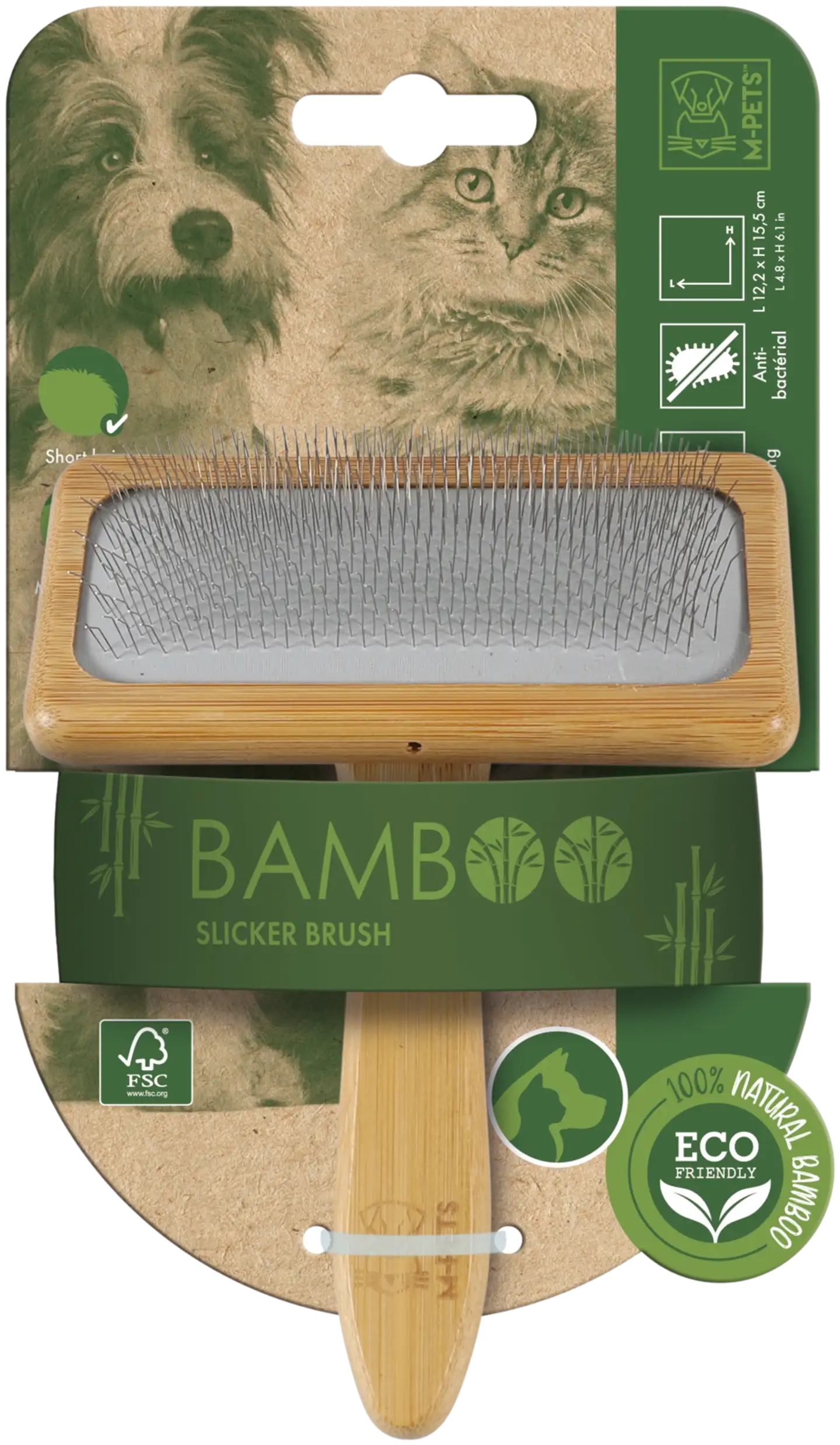 M-Pets BAMBOO karsta L