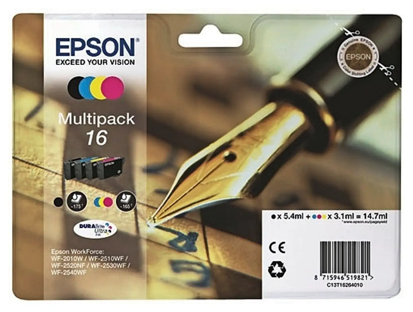 Epson 16 moniväripakkaus