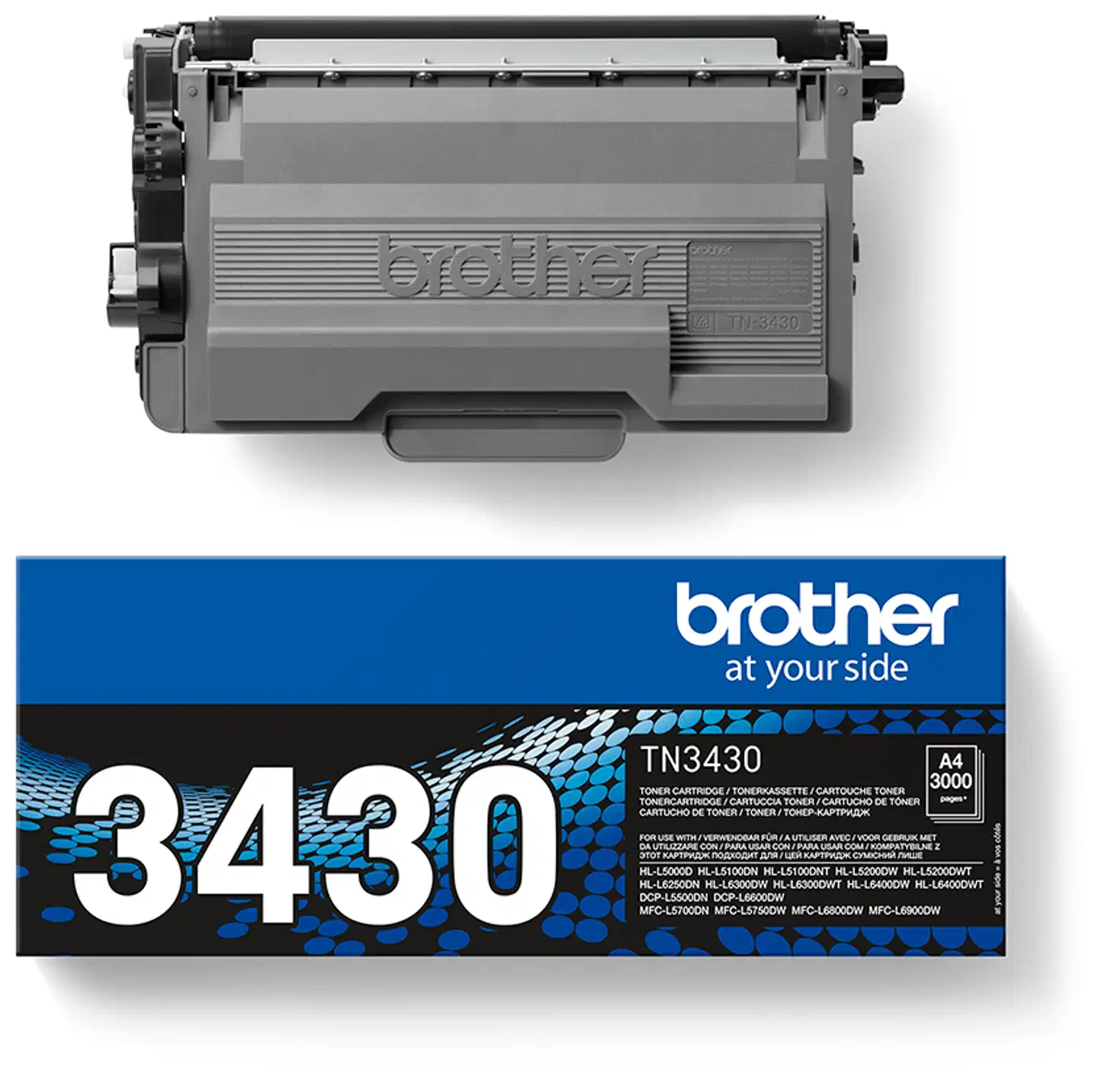 Brother laservärikasetti TN-3430 musta - 3