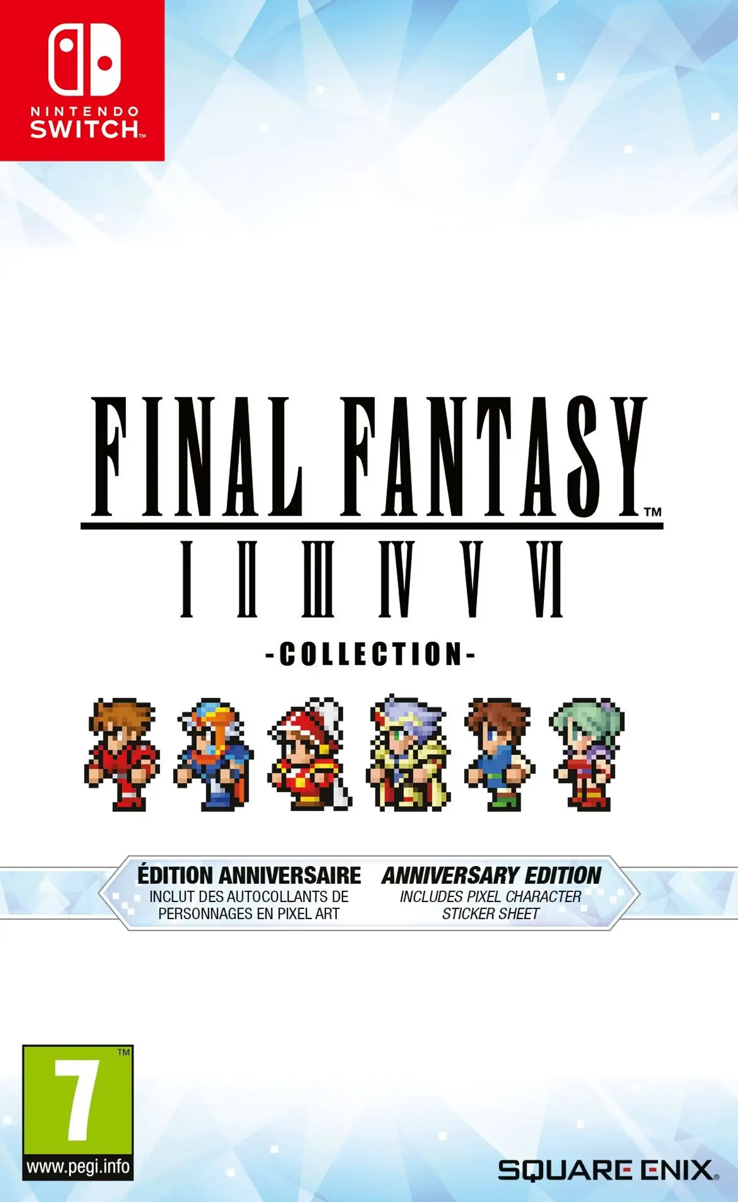 Nintendo Switch Final Fantasy I-VI Collection Anniversary Edition