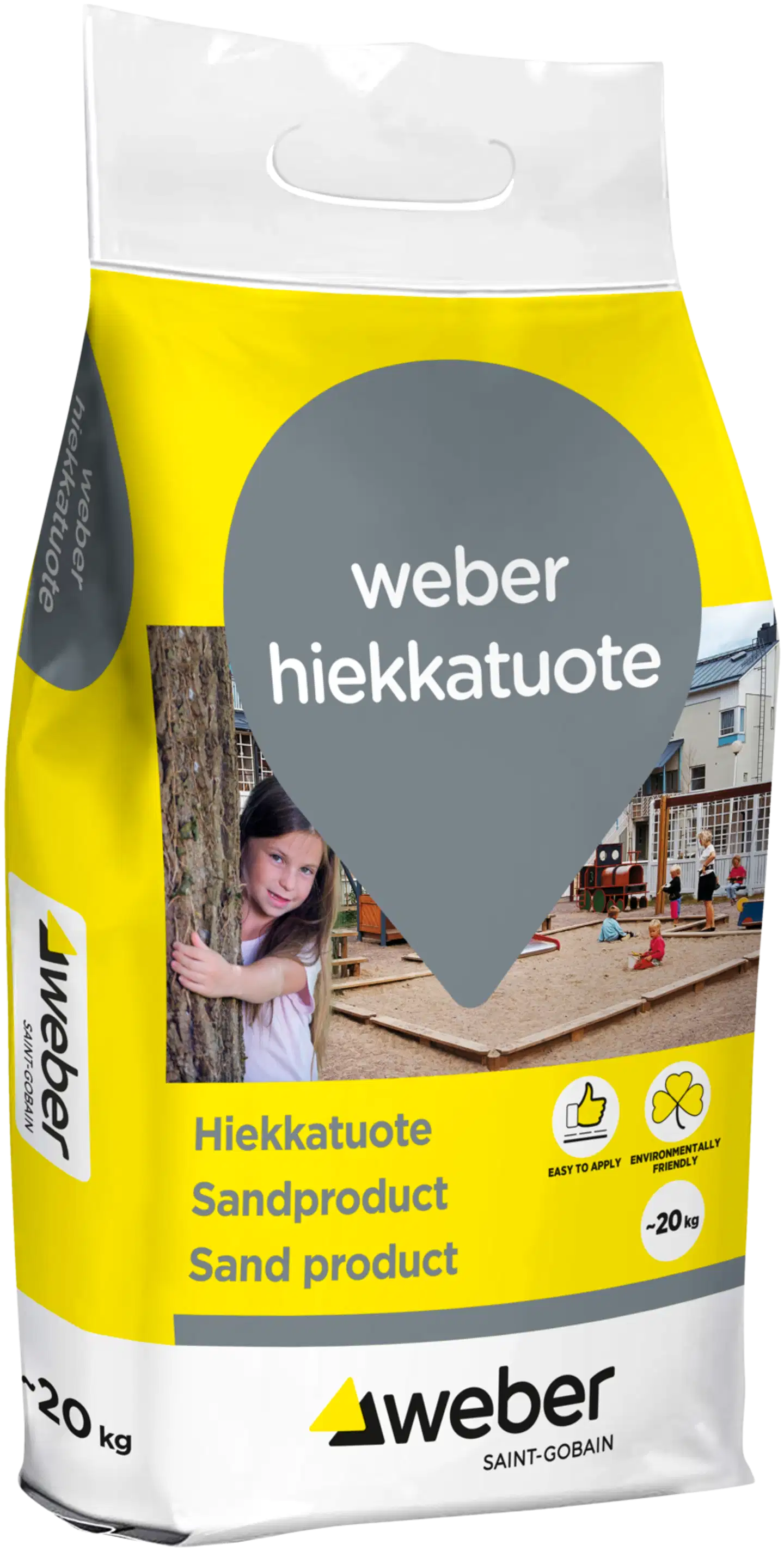 Weber puhallushiekka 0,5-1,2 mm 20 kg