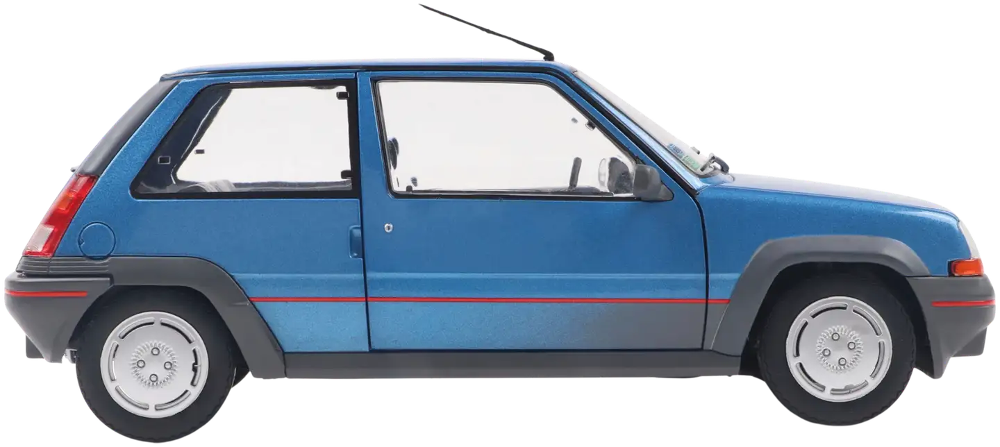 Solido 1:18 Renault 5 GT Turbo MK1 Alpine blue, keräilyauto, pienoismalli - 9