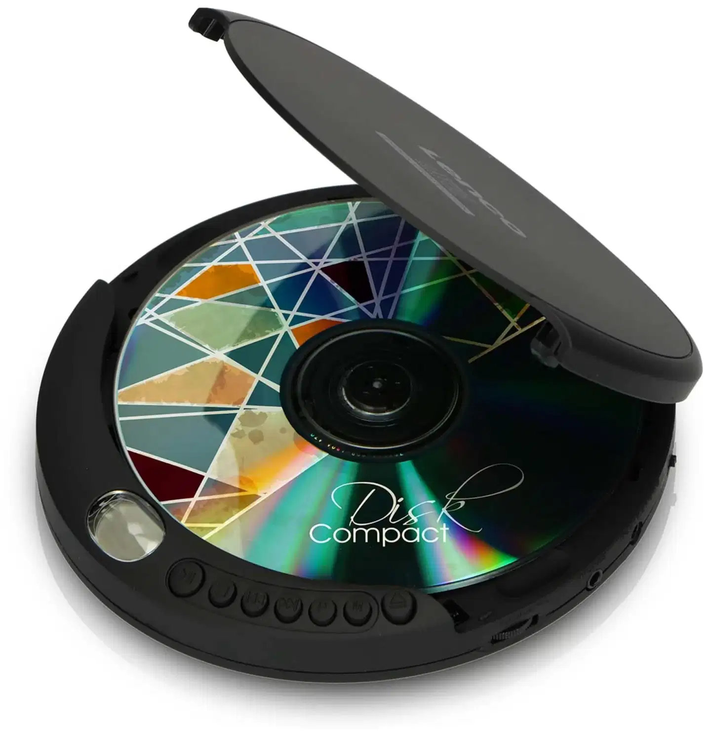 Lenco kannettava CD/MP3-soitin CD-200 musta - 2