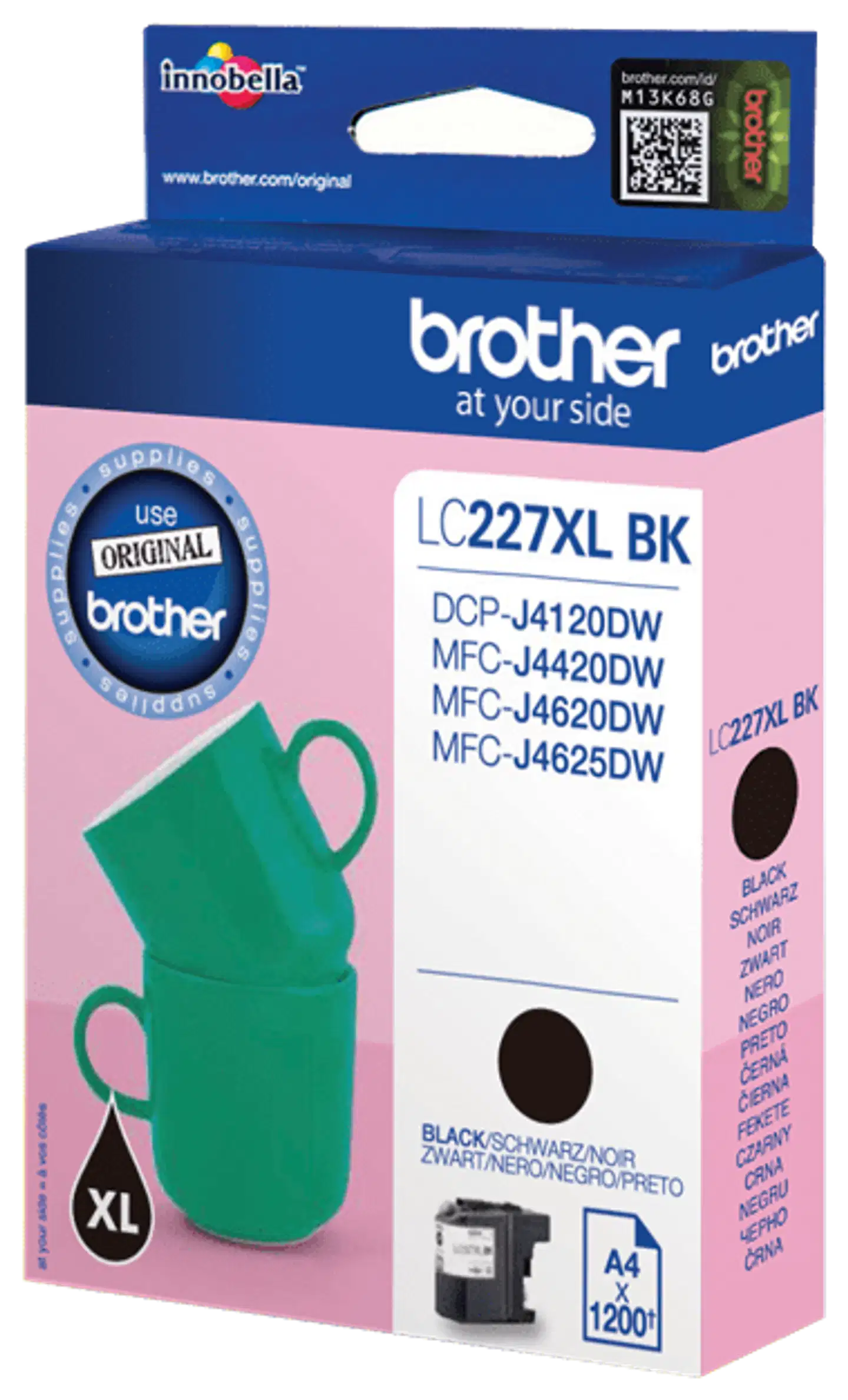 Brother mustepatruuna LC-227X musta - 3