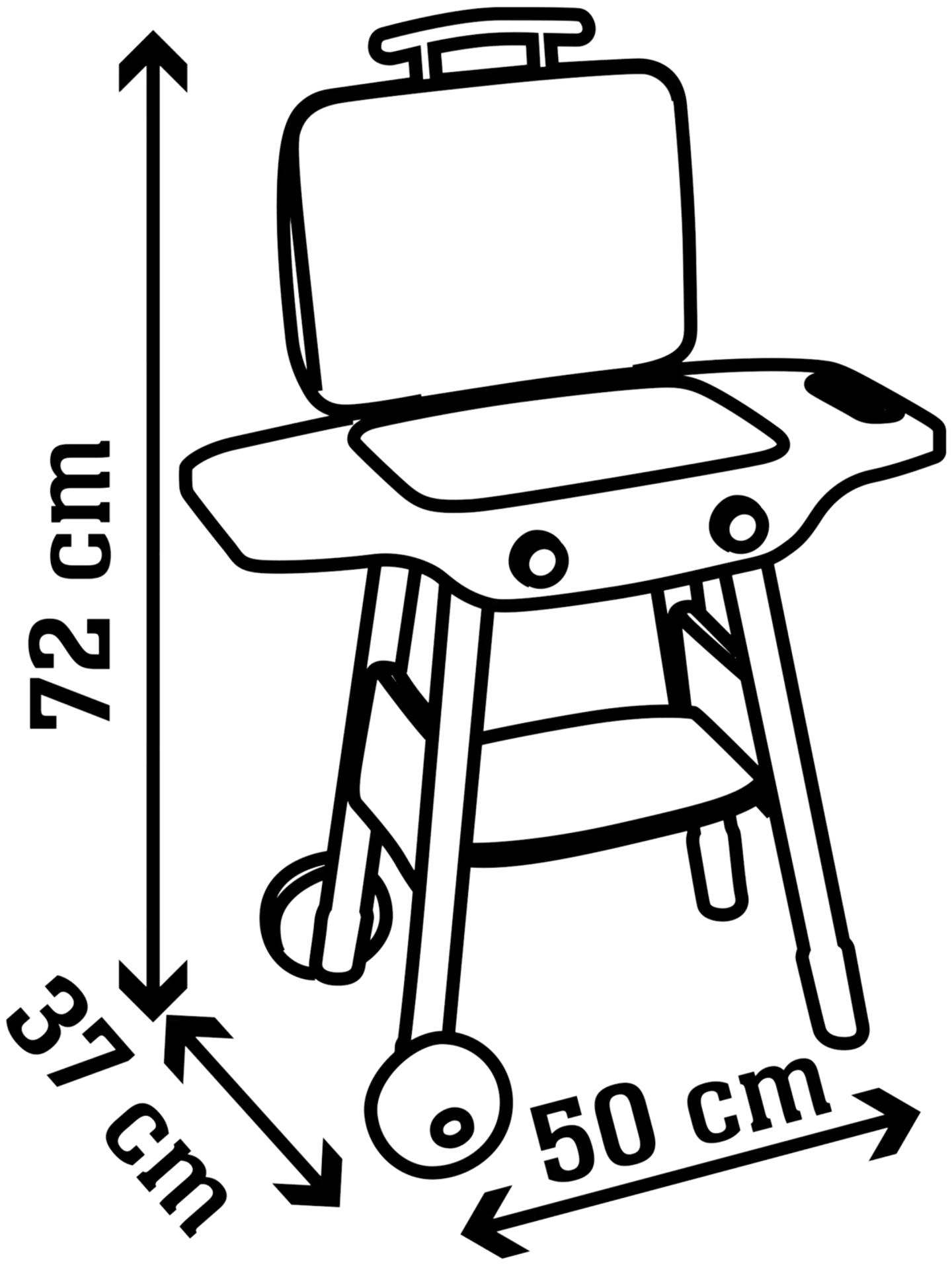 Smoby Barbeque -leikkisetti grillailuun - 8