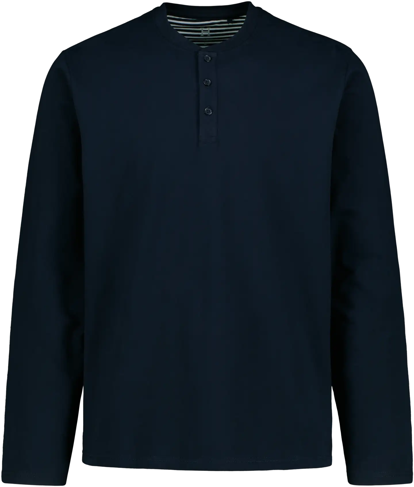House miesten henley-paita 195H282504 - Dark blue - 1