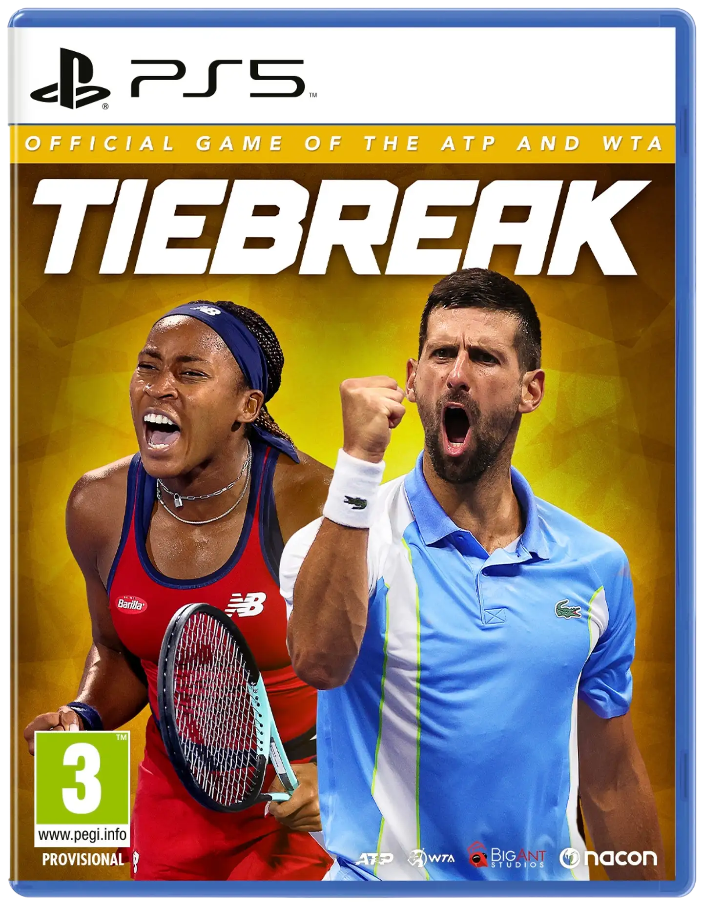 PS5 Tiebreak: Official Game Of The ATP and WTA