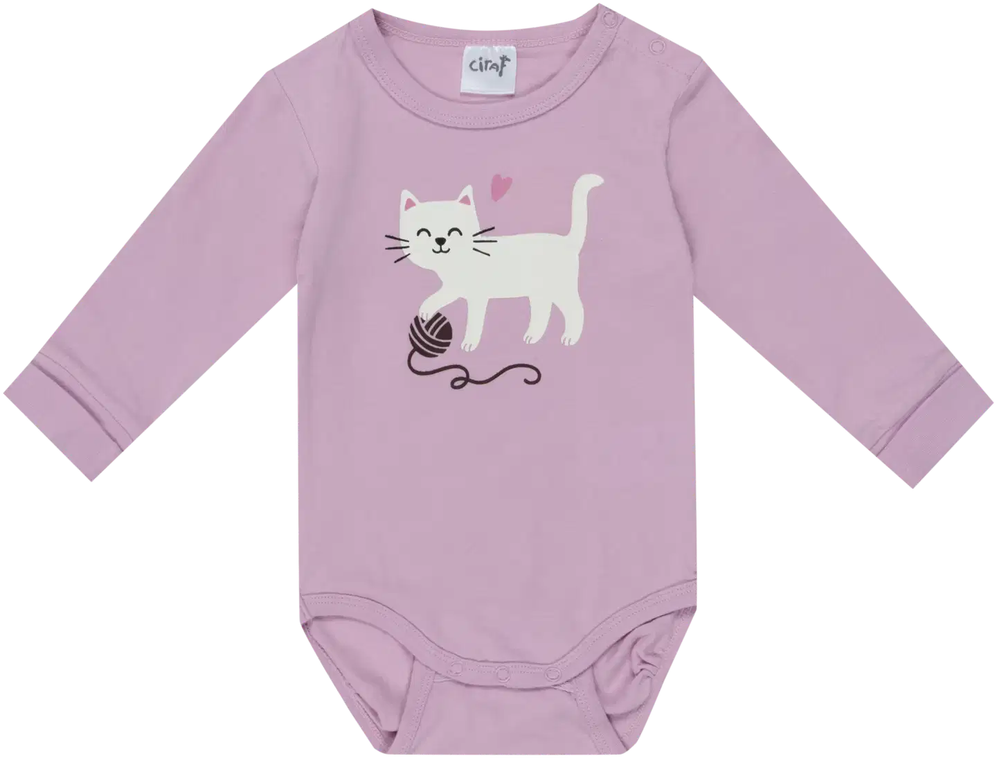 Ciraf vauvojen body Miau 250B262901 - 14-3203tcx corsage - 1