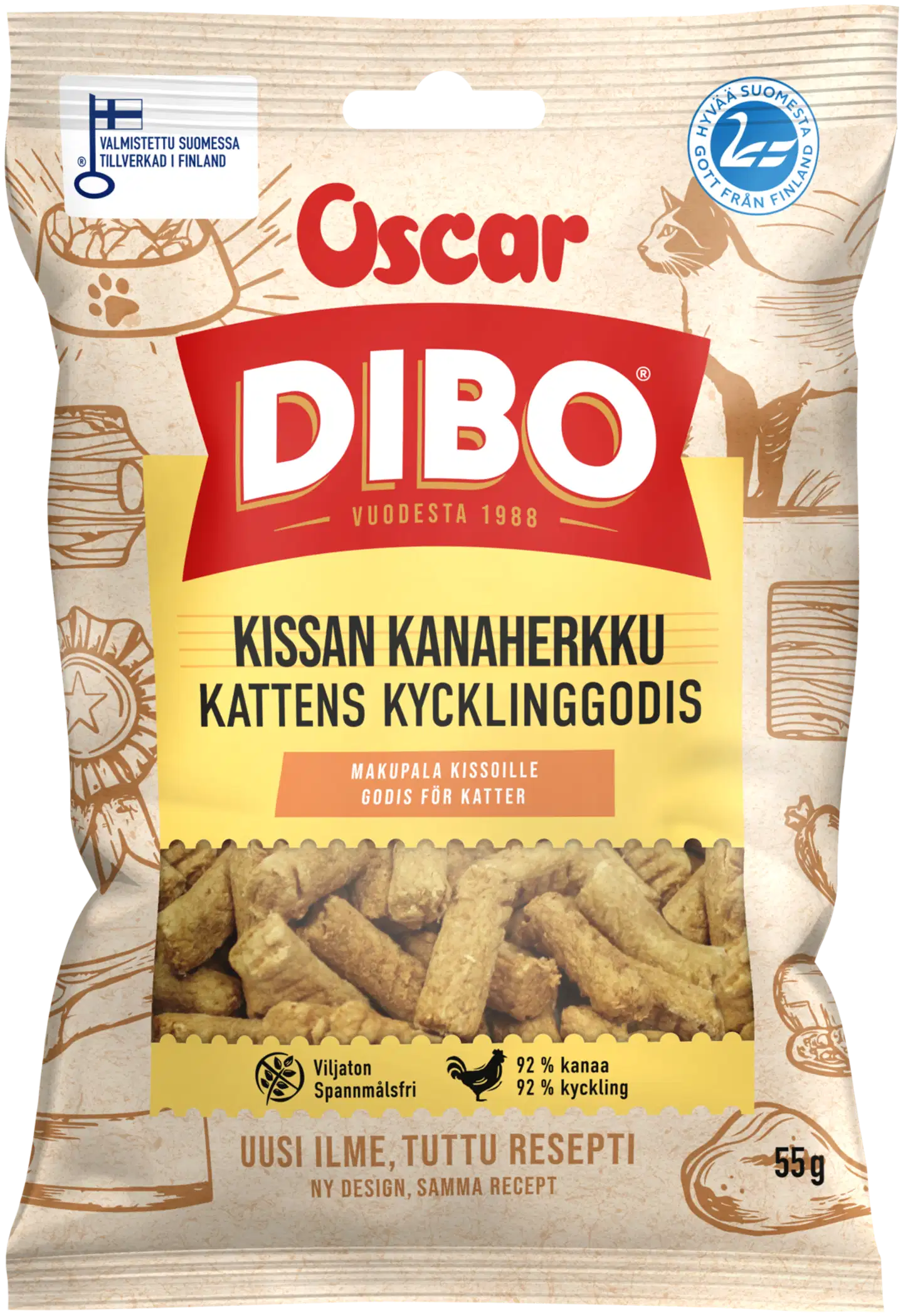 DIBO Kissan kanaherkku 55 g