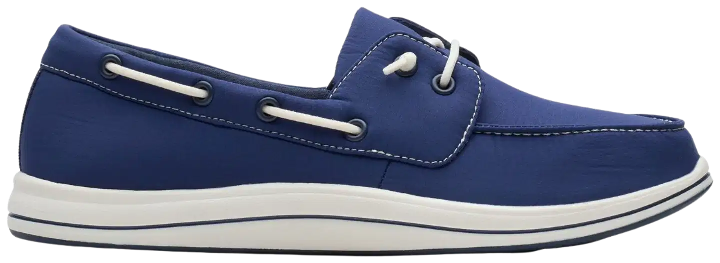 Clarks Brinkley Edge naisten purkkari - Navy Canvas - 2