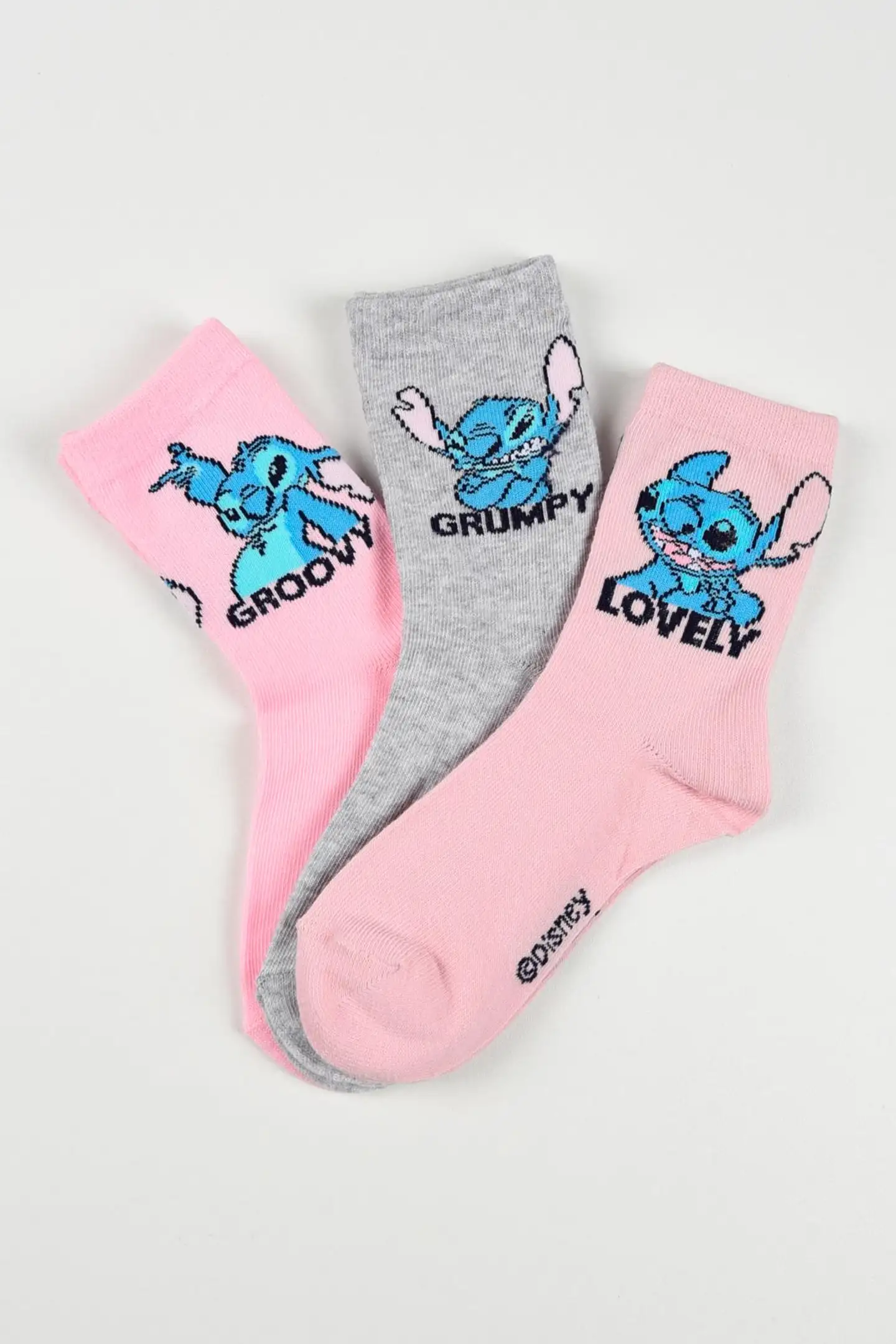 Lilo Et Stitch lasten laadukas sukka 3 paria - Pack 2 - 2
