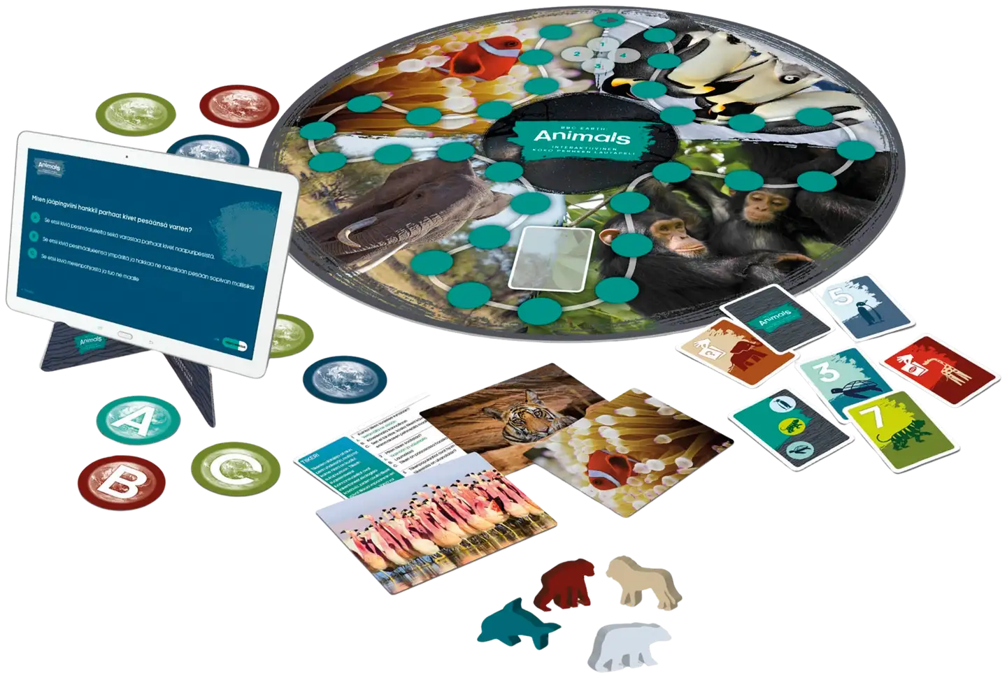 BBC Earth Animals -tietopeli - 2