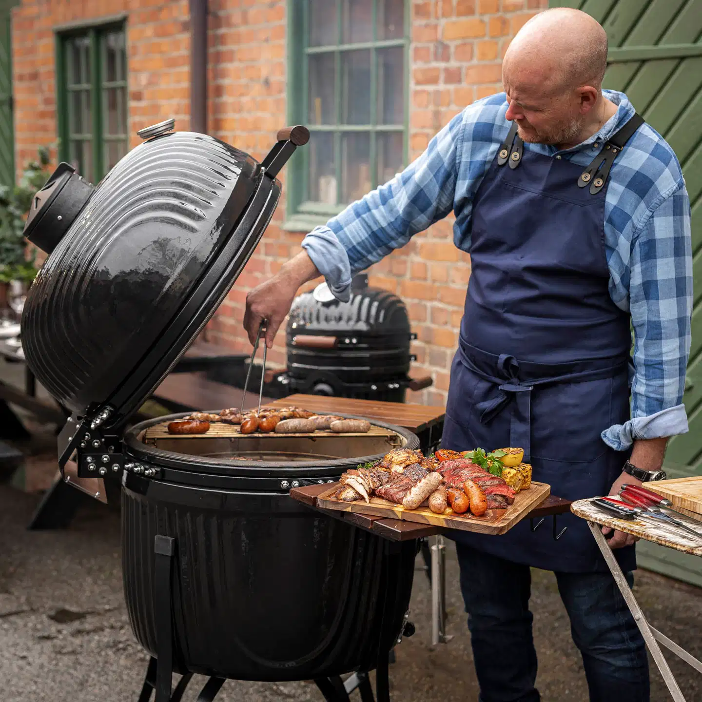 Kamado Sumo Icon Maxi hiiligrilli - musta - 19
