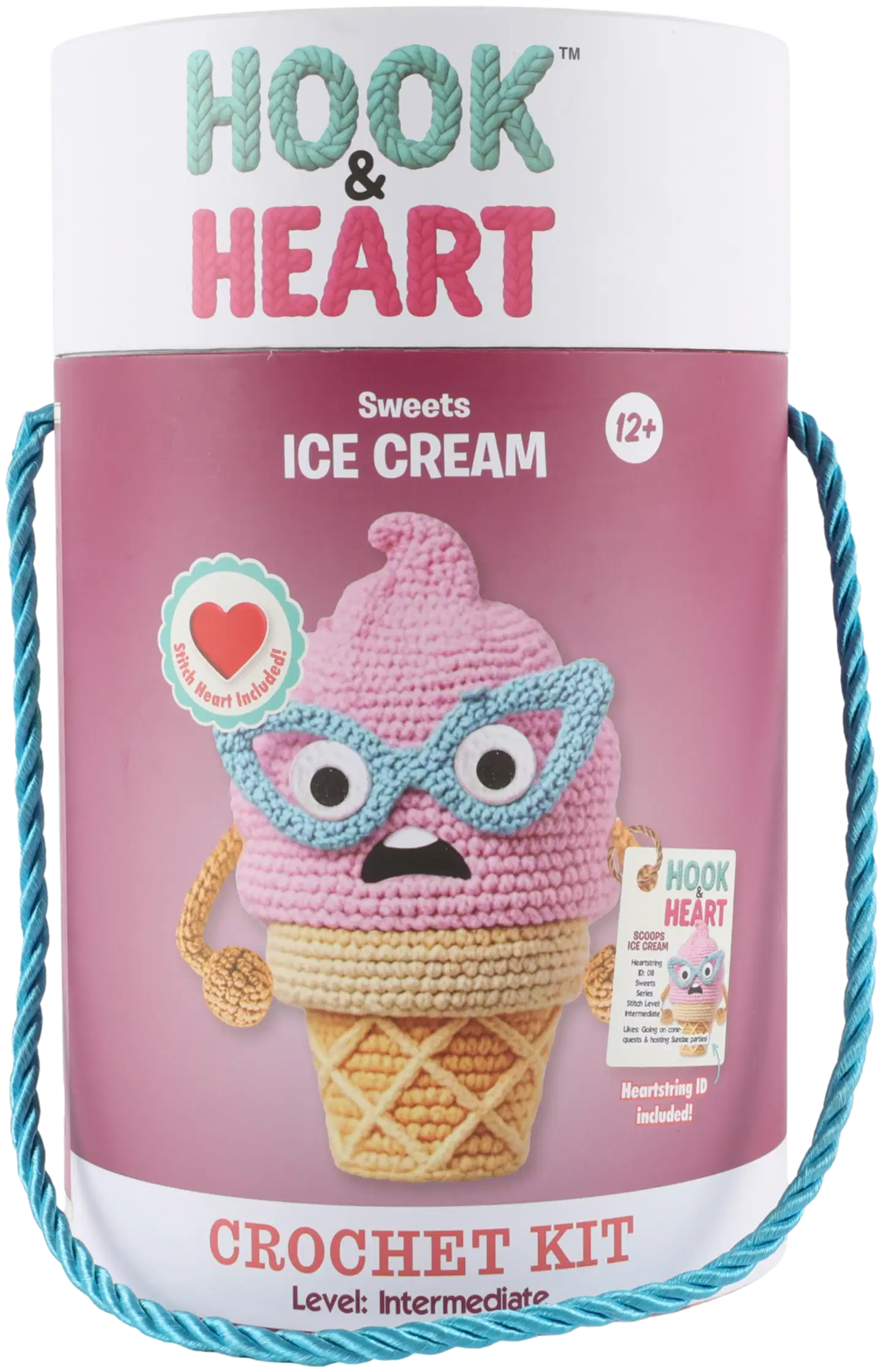 Hook & Heart käsityöpakkaus Funny Ice Cream - 1