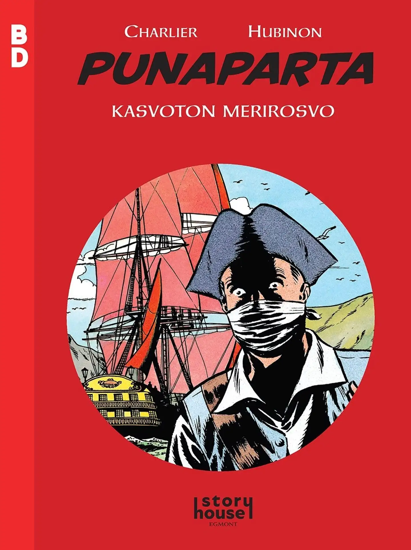 Charlier, Punaparta: Kasvoton merirosvo - BD 34