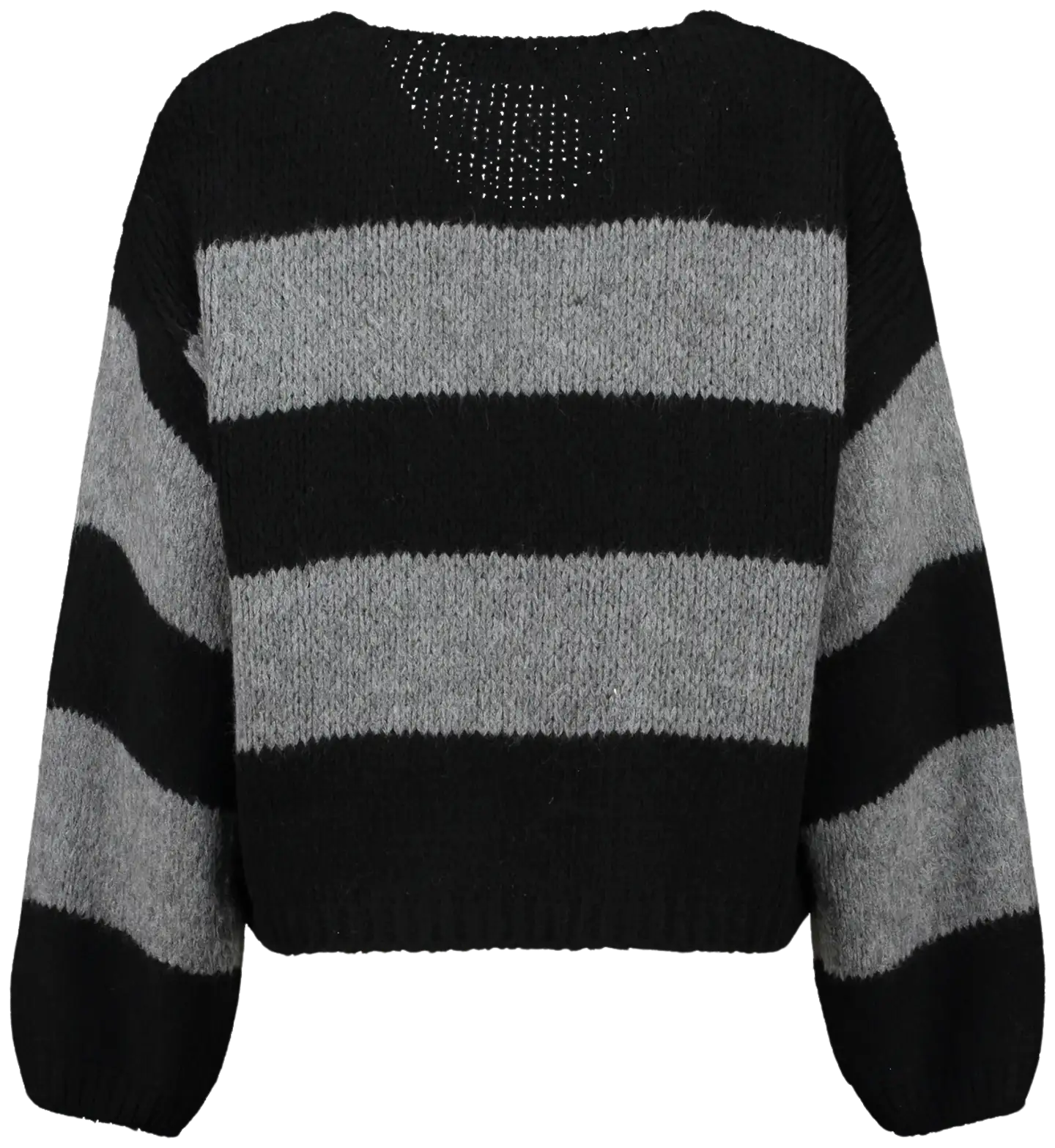Hailys naisten neuletakki Ch44arlie - Black/Grey - 3