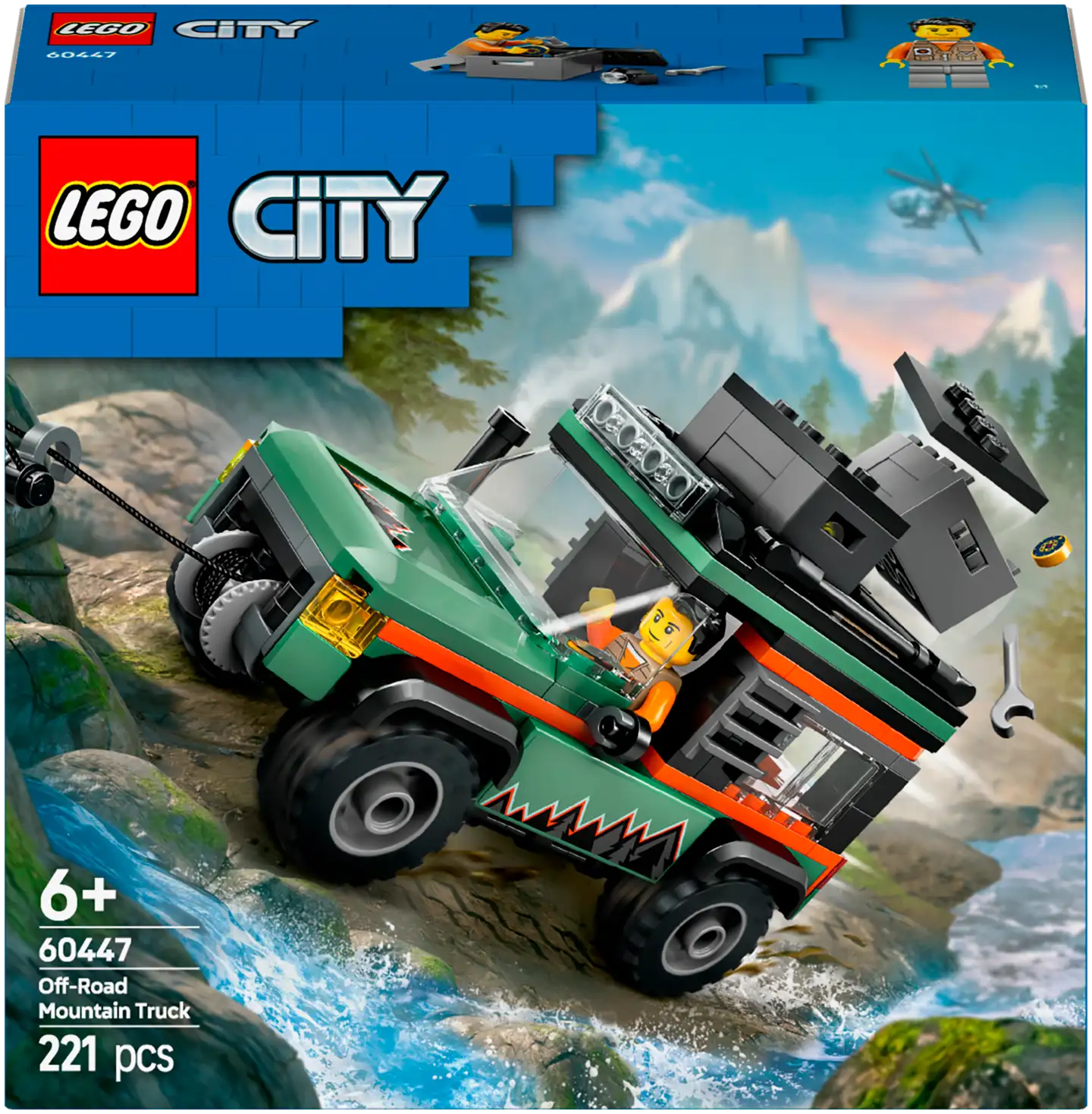 LEGO® City Great Vehicles 60447 Nelivetoinen vuoristomaastoauto - 2