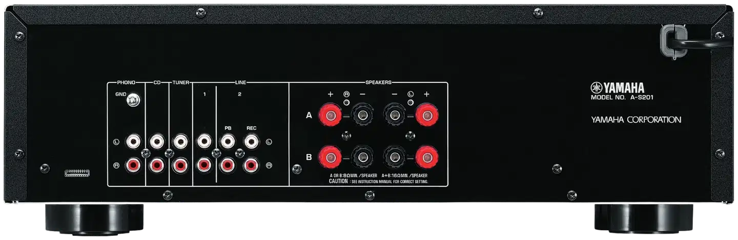 Yamaha stereo vahvistin A-S201BL - 2