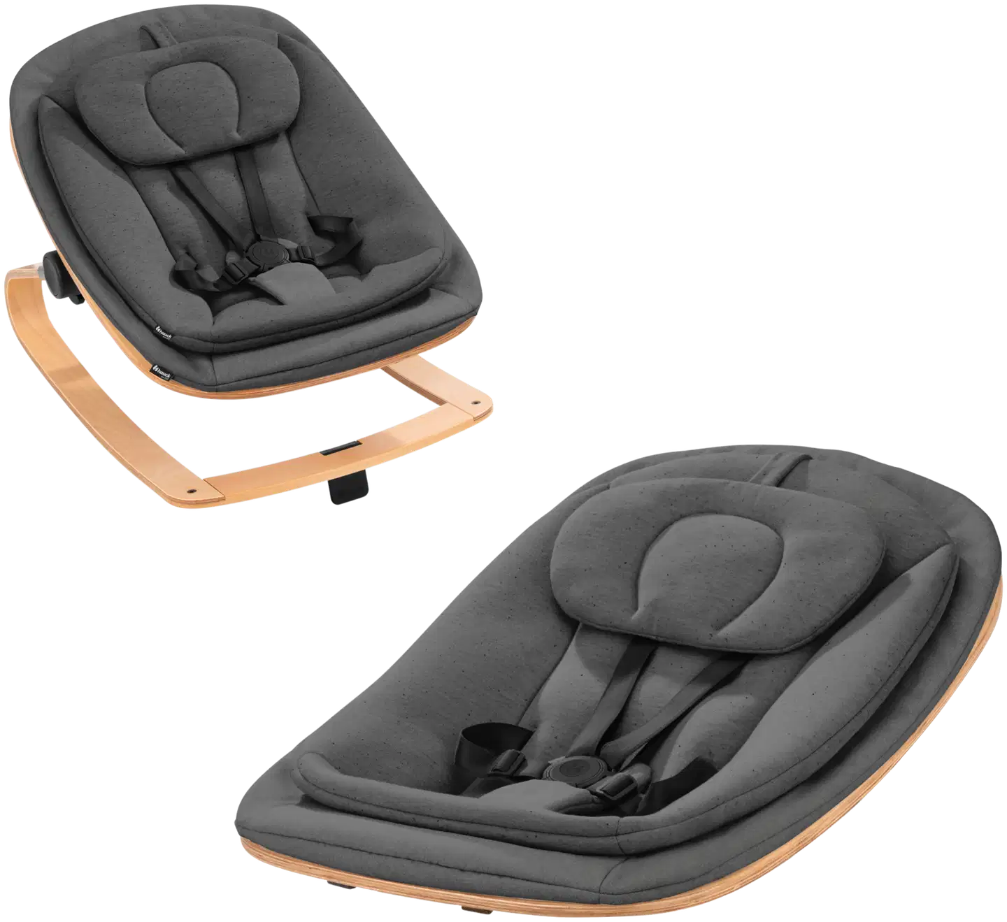 Hauck sitteri syöttötuoliin Eco Deep grey - 1